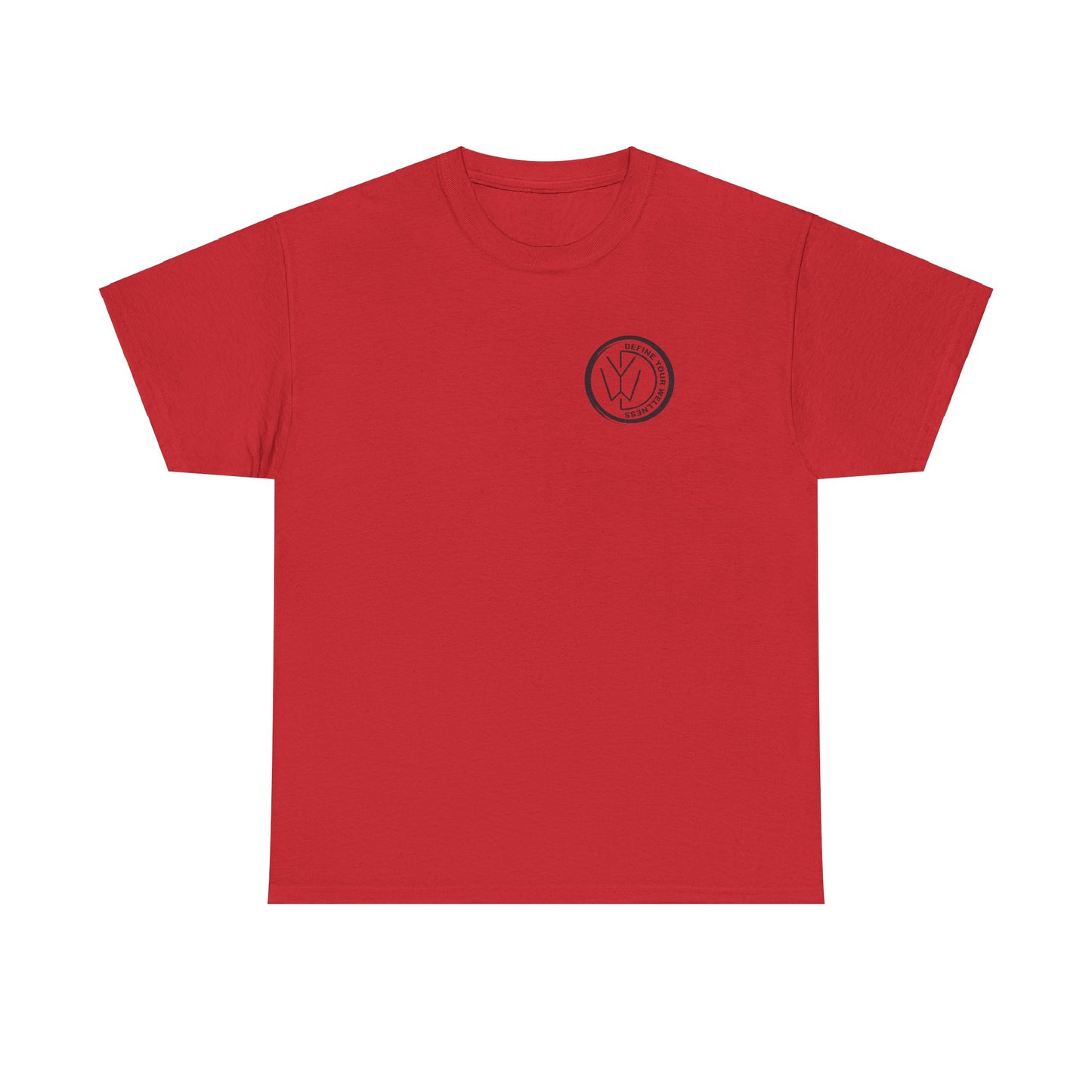 Define Your Wellness - Unisex Heavy Cotton Tee - 13 colors - front & back
