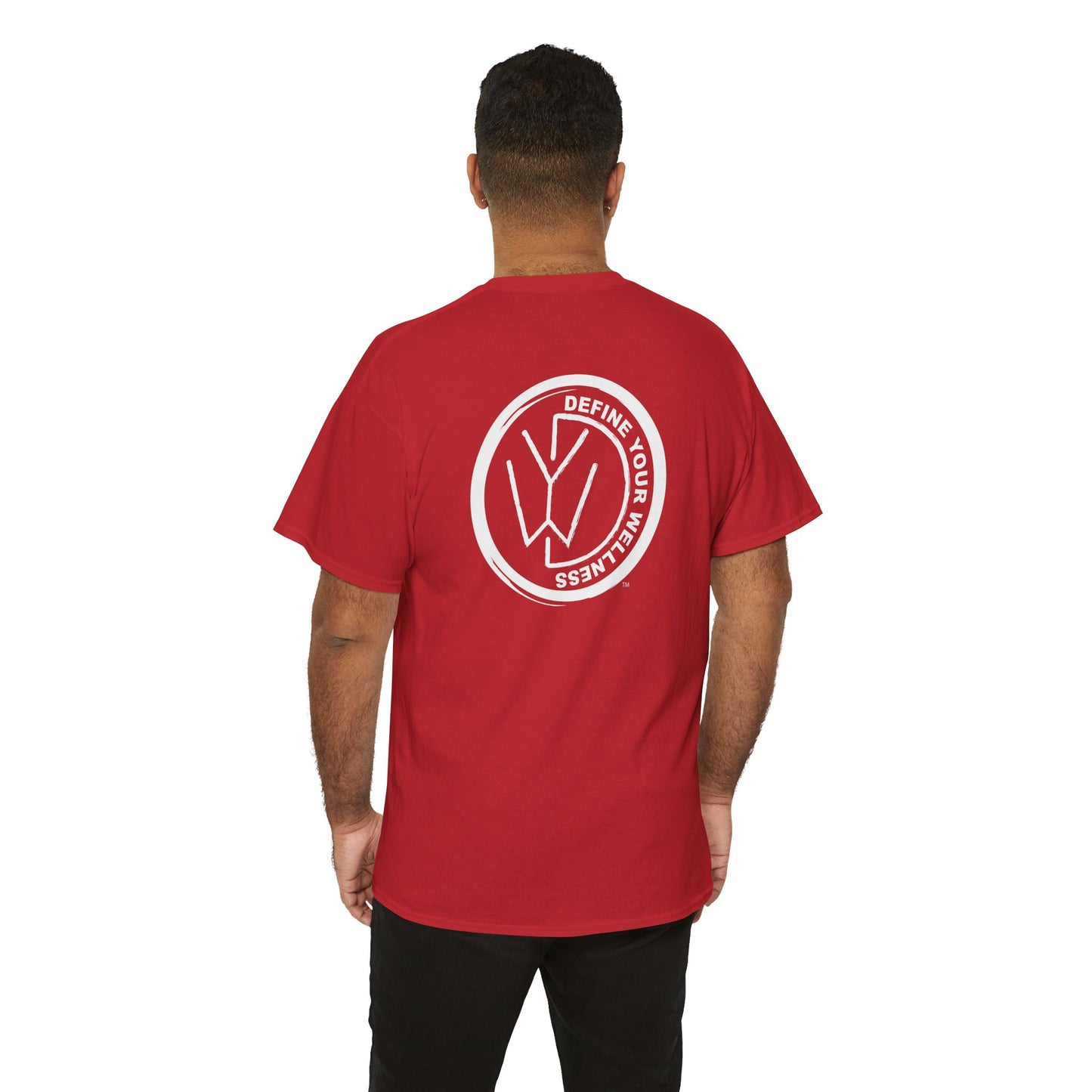 Define Your Wellness - Unisex Heavy Cotton Tee - 13 colors, front & back