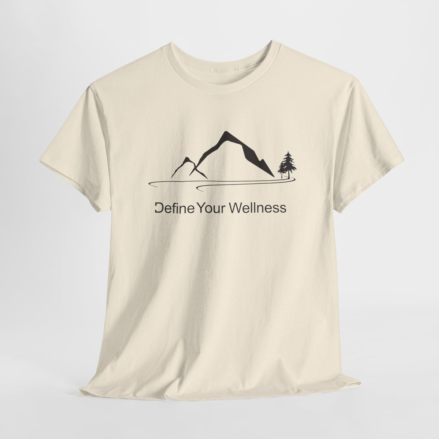 Mountain Life - Define Your Wellness - Unisex Heavy Cotton Tee - 11 colors