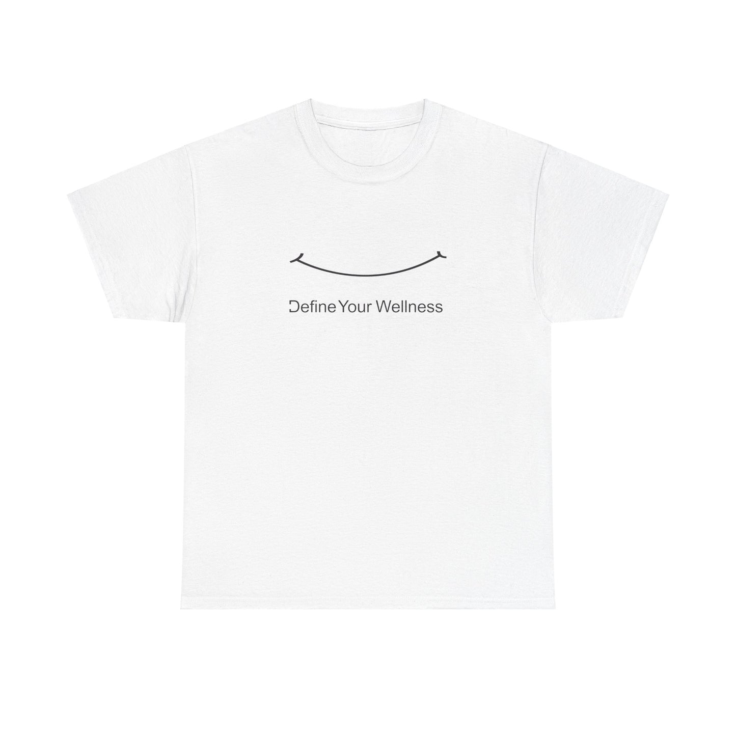 Smile - Define Your Wellness - Unisex Heavy Cotton Tee - 10 colors