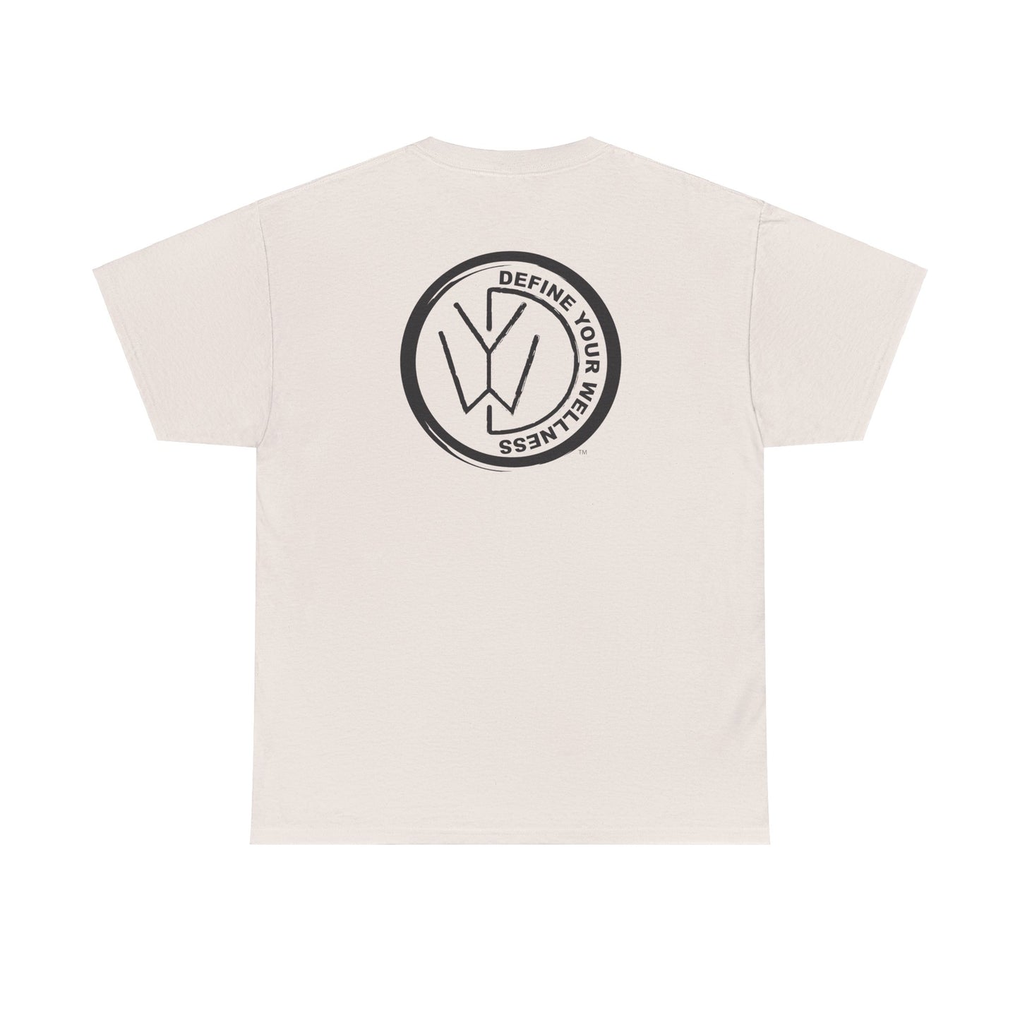 Define Your Wellness - Unisex Heavy Cotton Tee - 13 colors - front & back