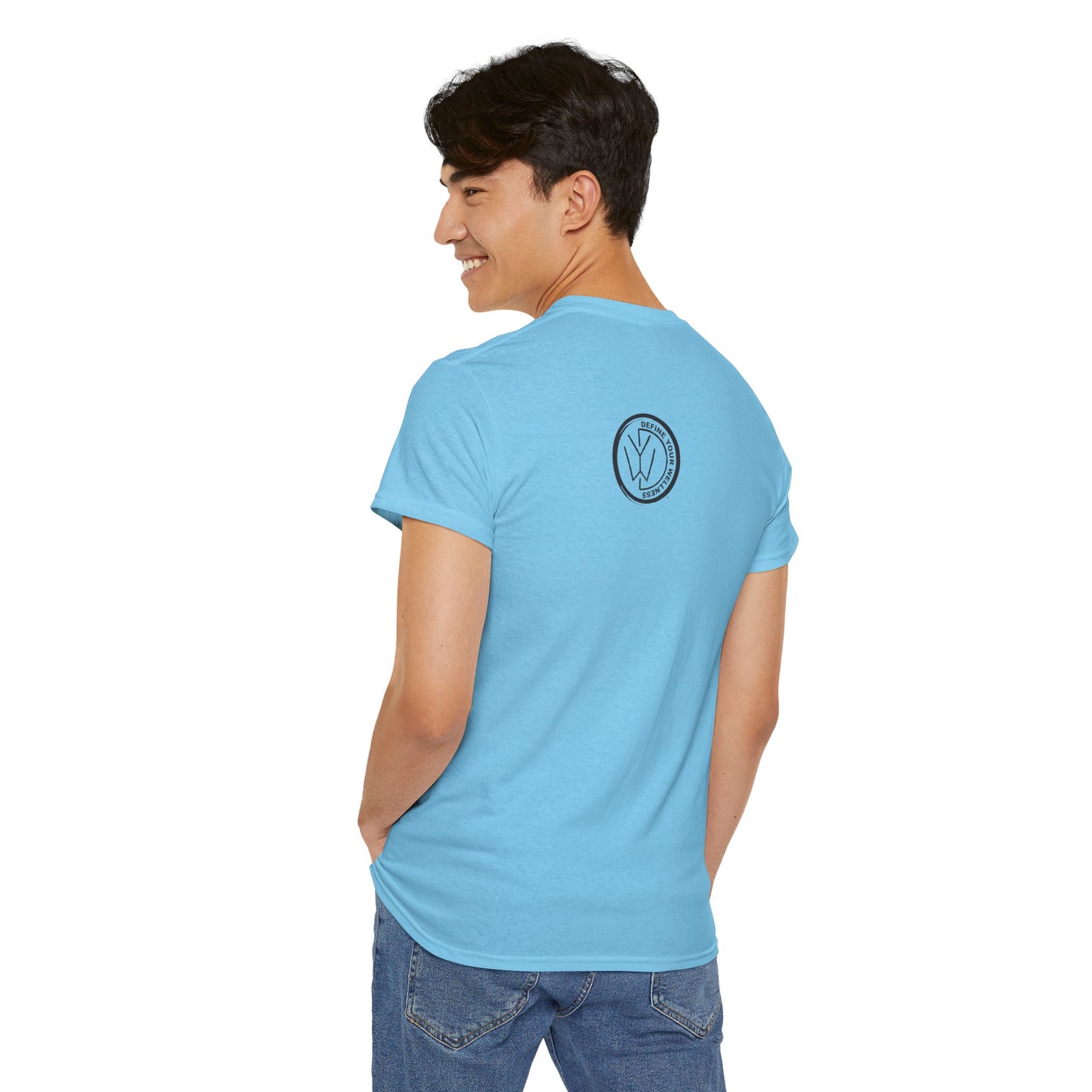 Smile - Define Your Wellness - Unisex Heavy Cotton Tee - 10 colors