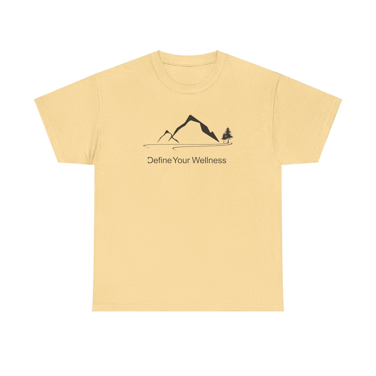 Mountain Life - Define Your Wellness - Unisex Heavy Cotton Tee - 11 colors