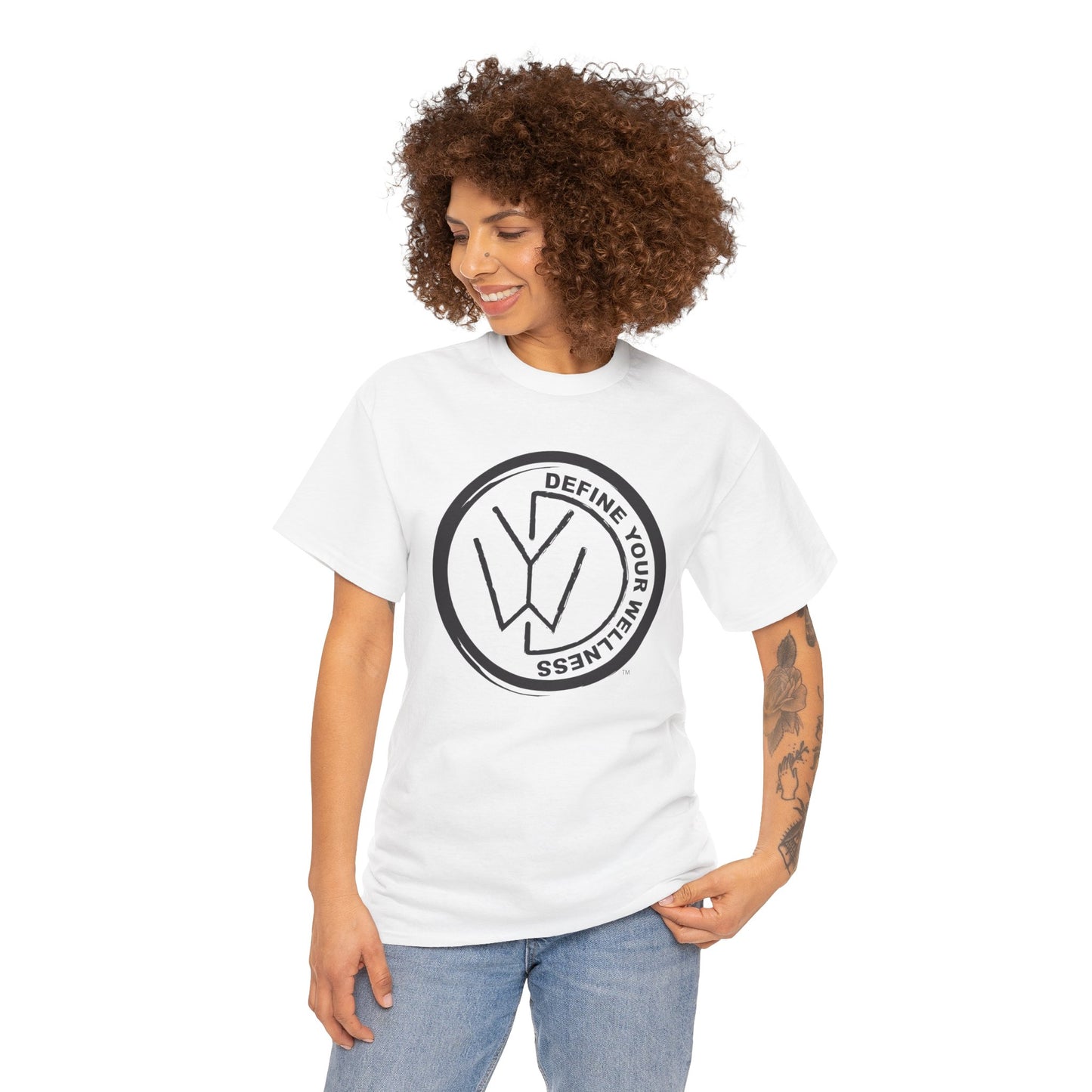 Define Your Wellness - Unisex Heavy Cotton Tee - 12 colors