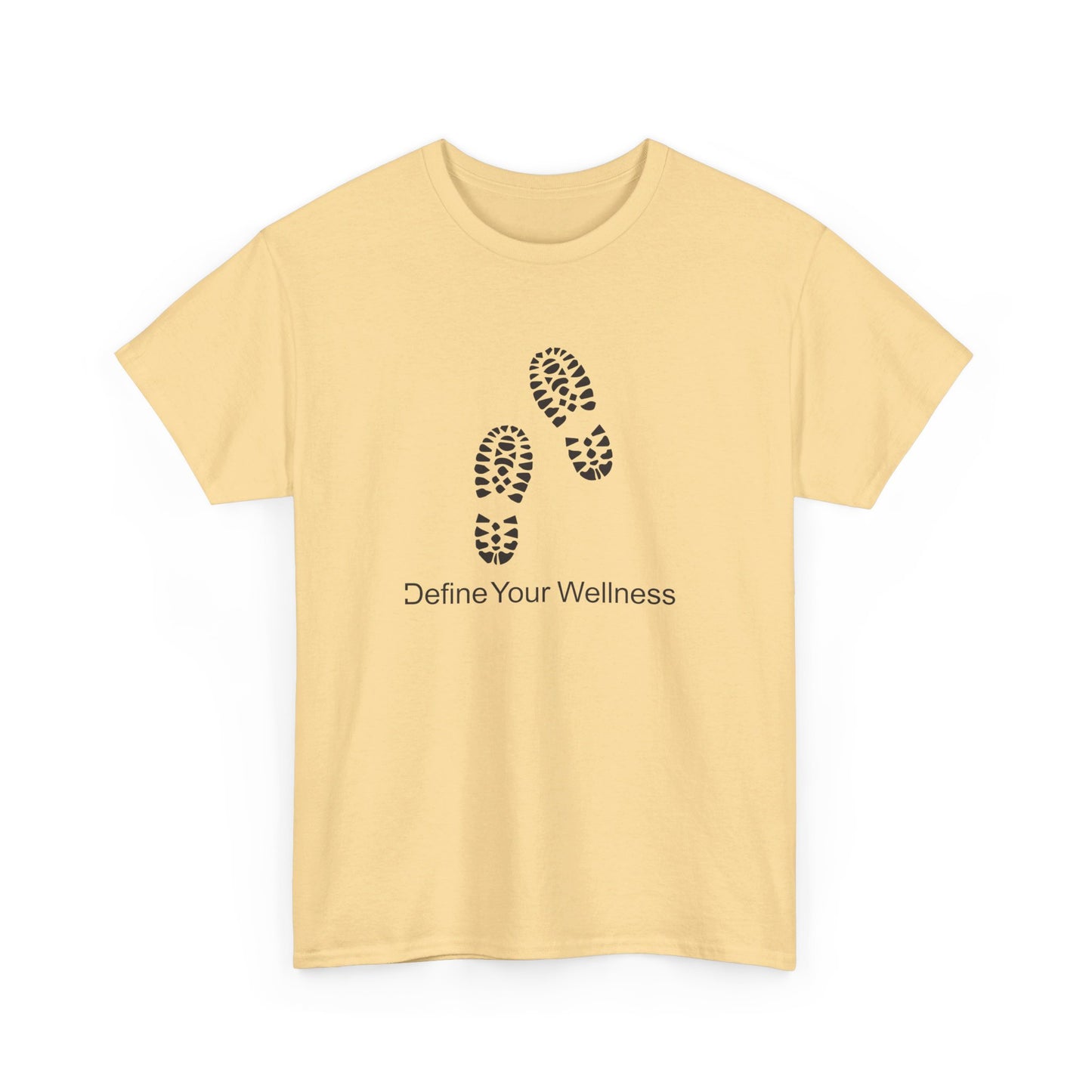 Hike - Define Your Wellness - Unisex Heavy Cotton Tee - 7 colors - front and back