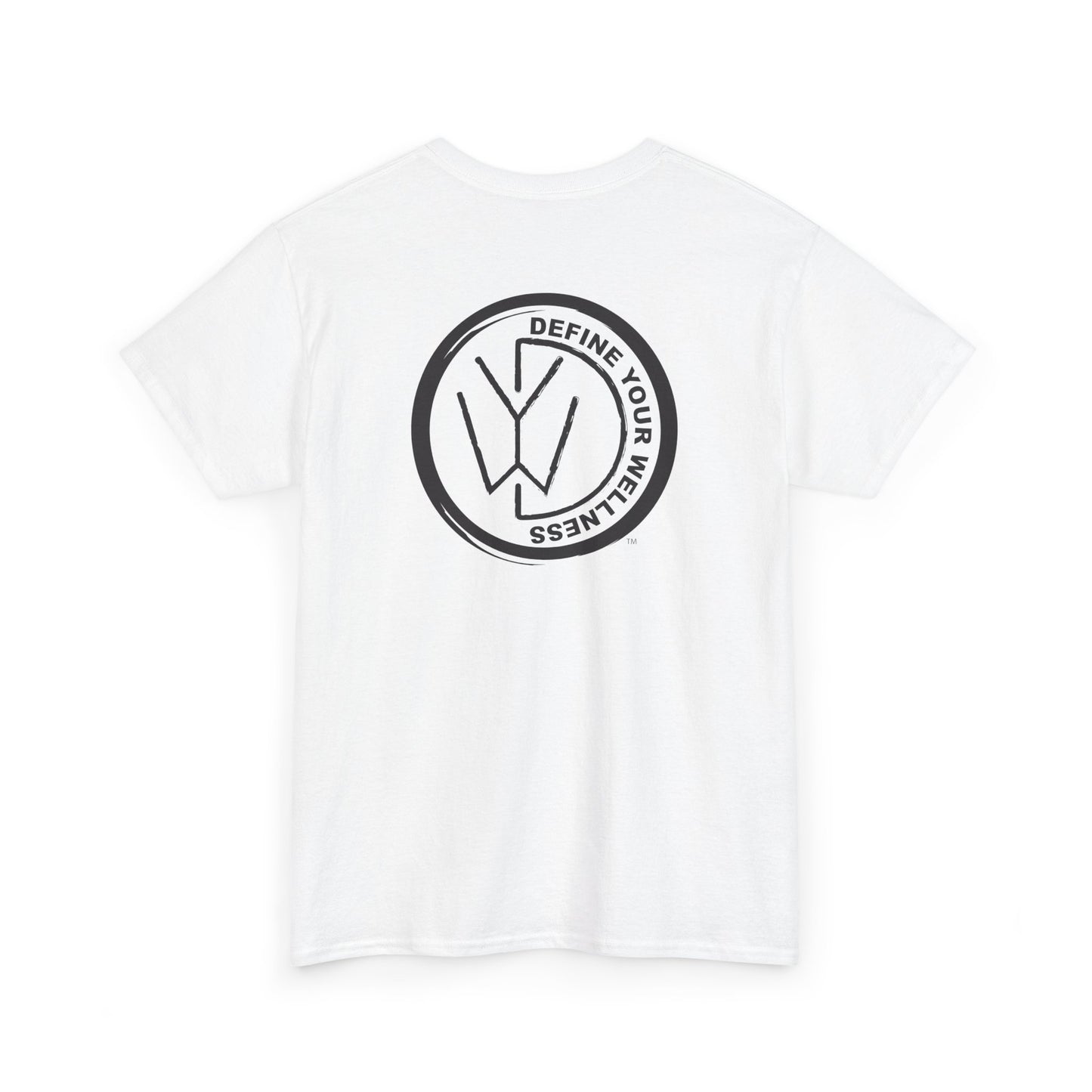 Define Your Wellness - Unisex Heavy Cotton Tee - 13 colors - front & back
