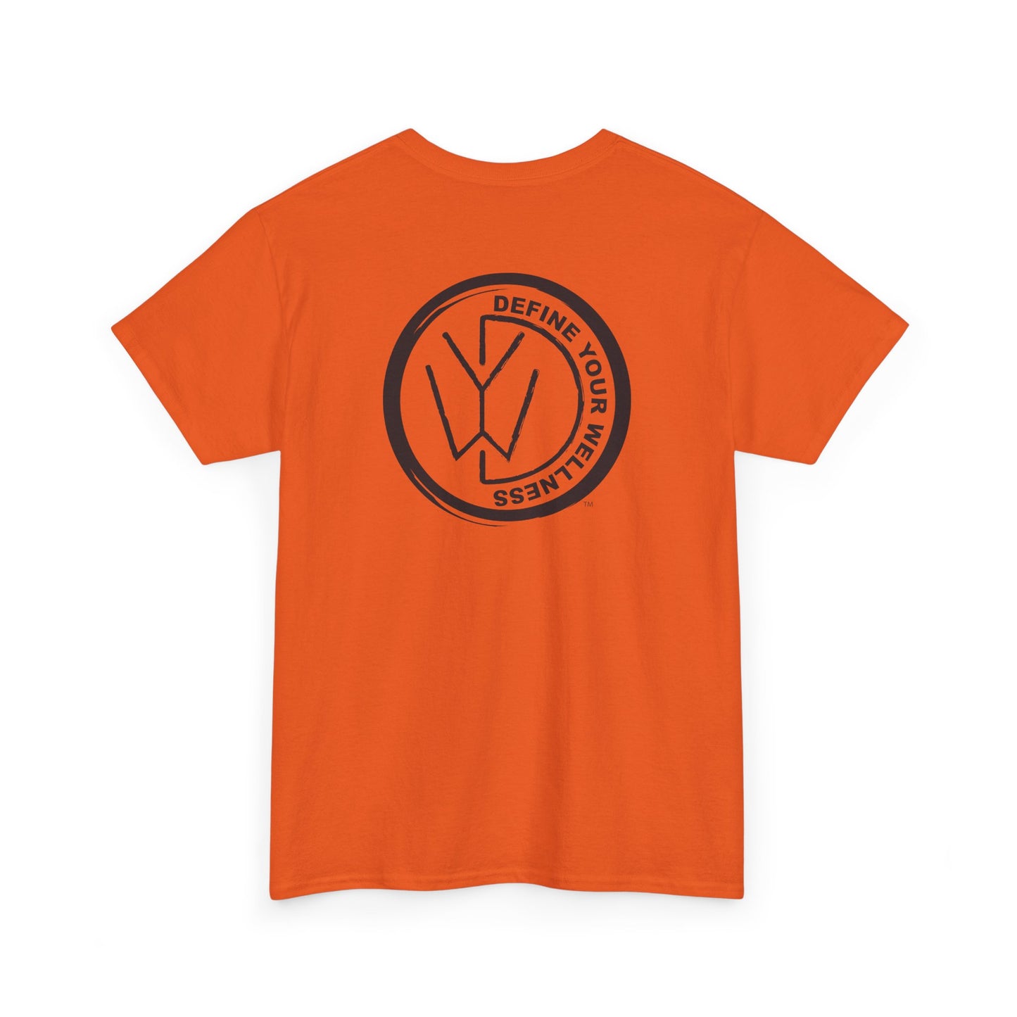 Define Your Wellness - Unisex Heavy Cotton Tee - 13 colors - front & back