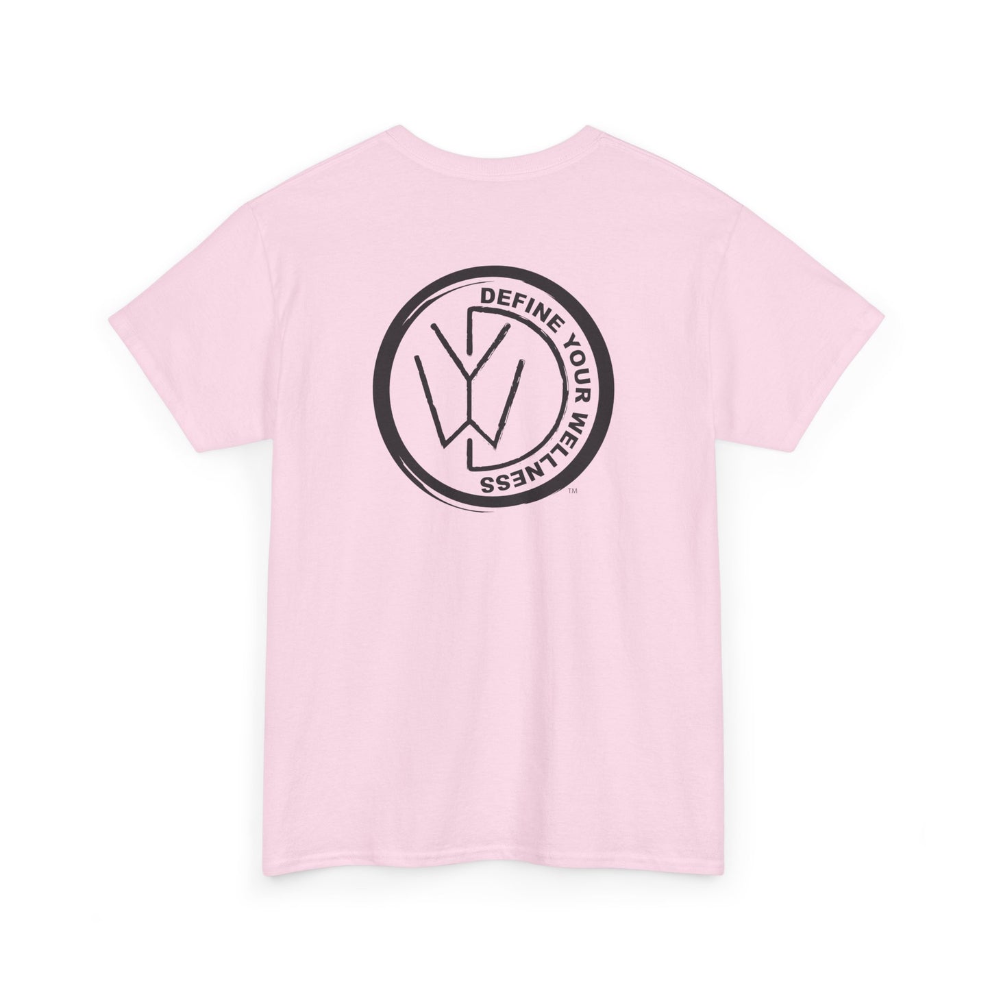 Define Your Wellness - Unisex Heavy Cotton Tee - 13 colors - front & back