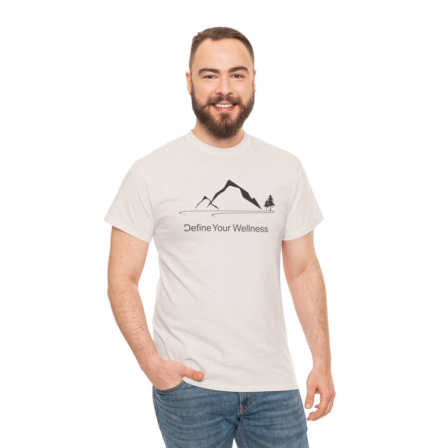 Mountain Life - Define Your Wellness - Unisex Heavy Cotton Tee - 11 colors