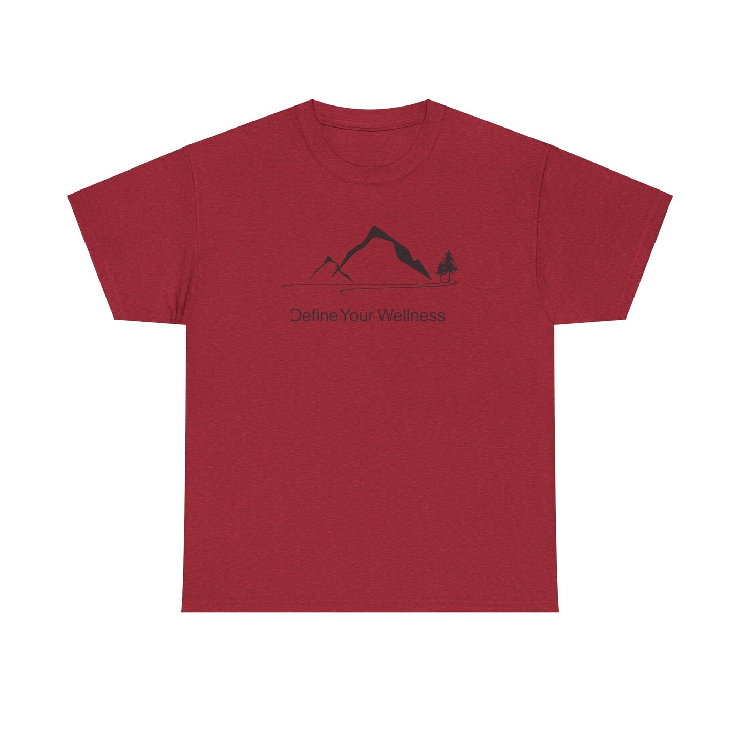 Mountain Life - Define Your Wellness - Unisex Heavy Cotton Tee - 11 colors