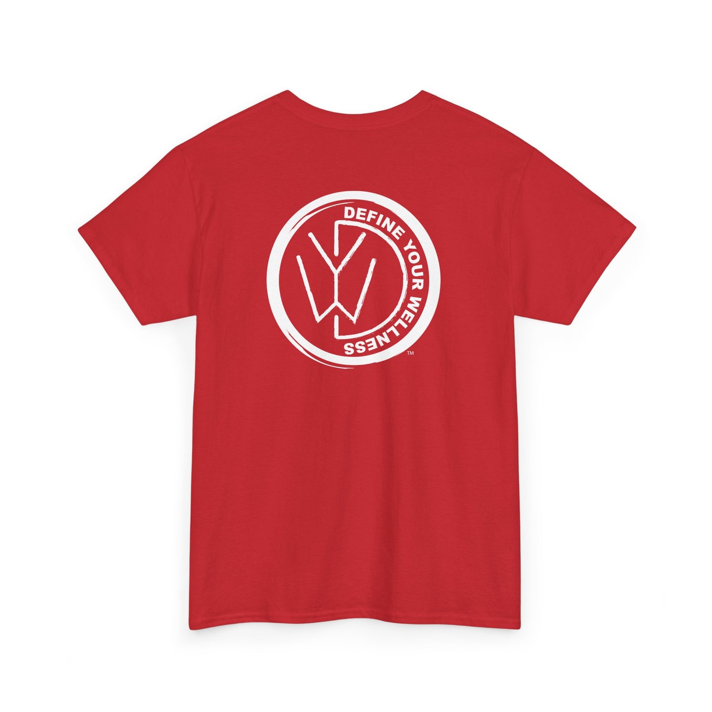 Define Your Wellness - Unisex Heavy Cotton Tee - 13 colors, front & back