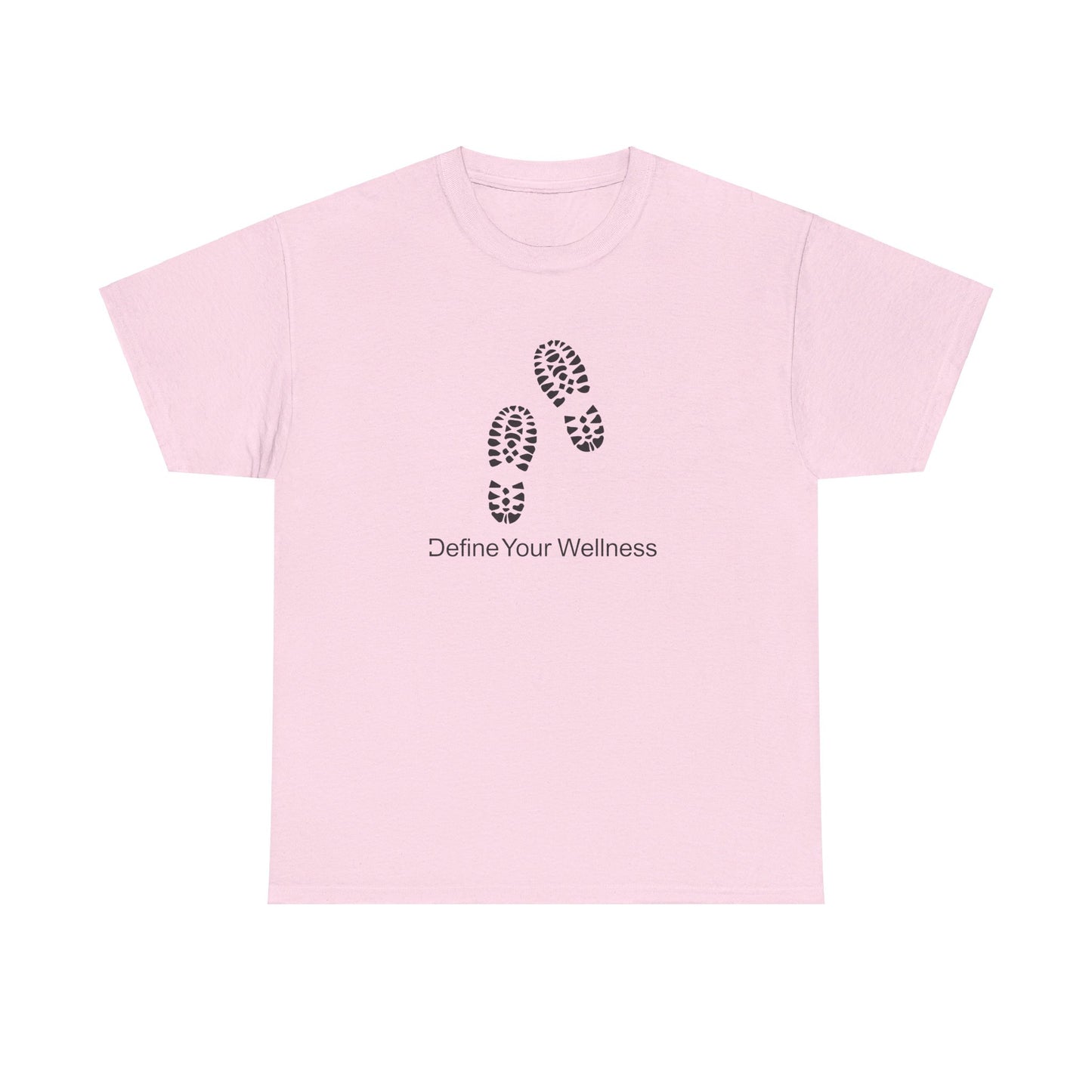 Hike - Define Your Wellness - Unisex Heavy Cotton Tee - 7 colors - front and back