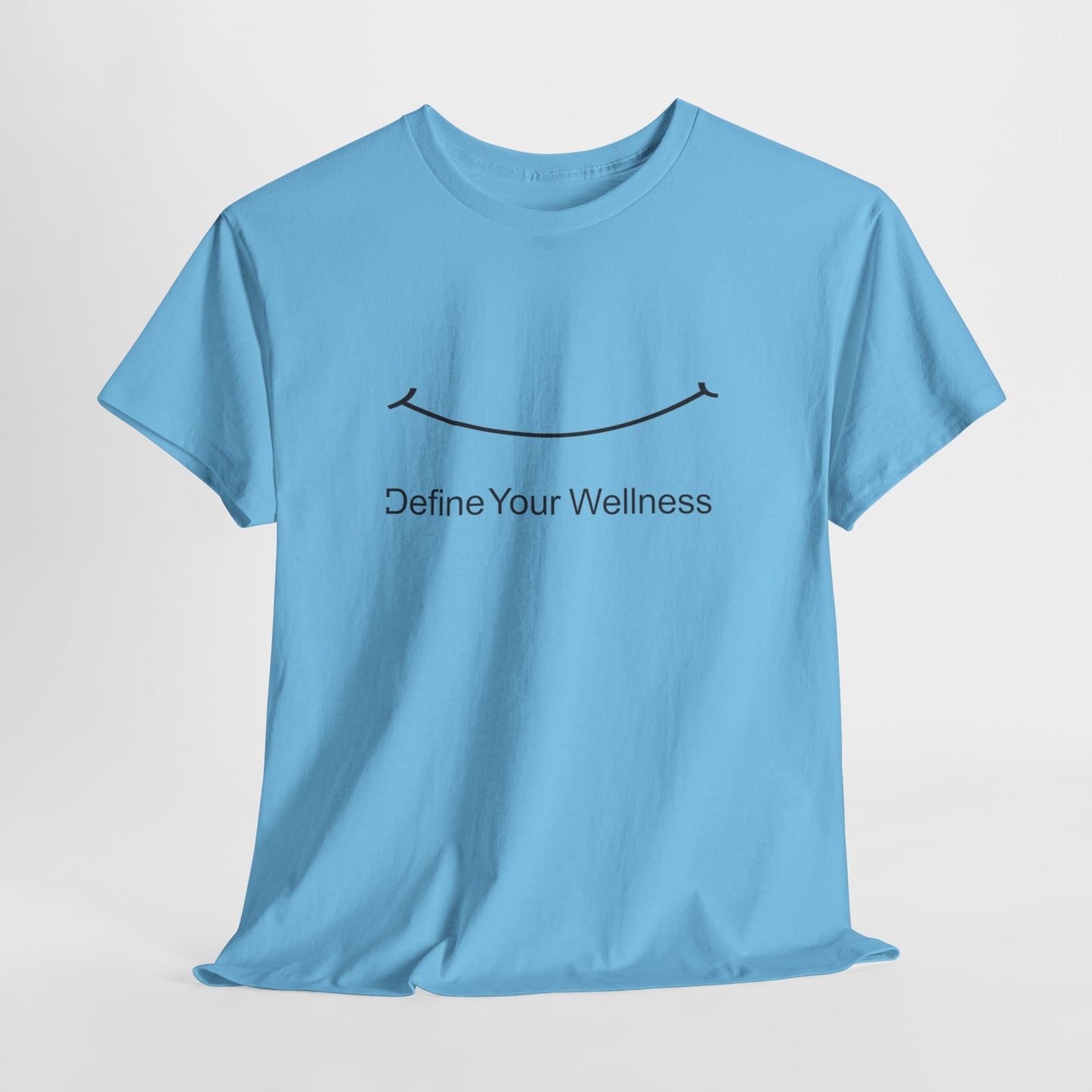 Smile - Define Your Wellness - Unisex Heavy Cotton Tee - 10 colors