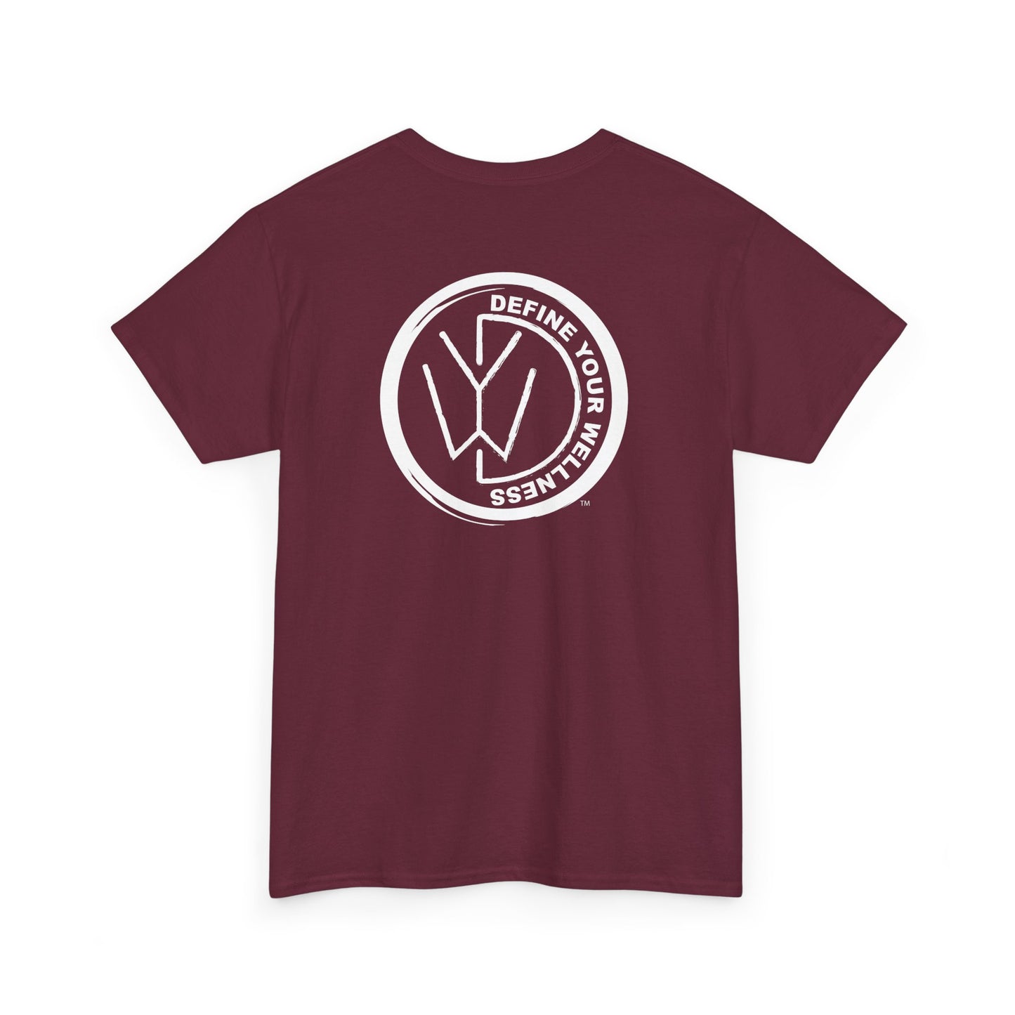 Define Your Wellness - Unisex Heavy Cotton Tee - 13 colors, front & back
