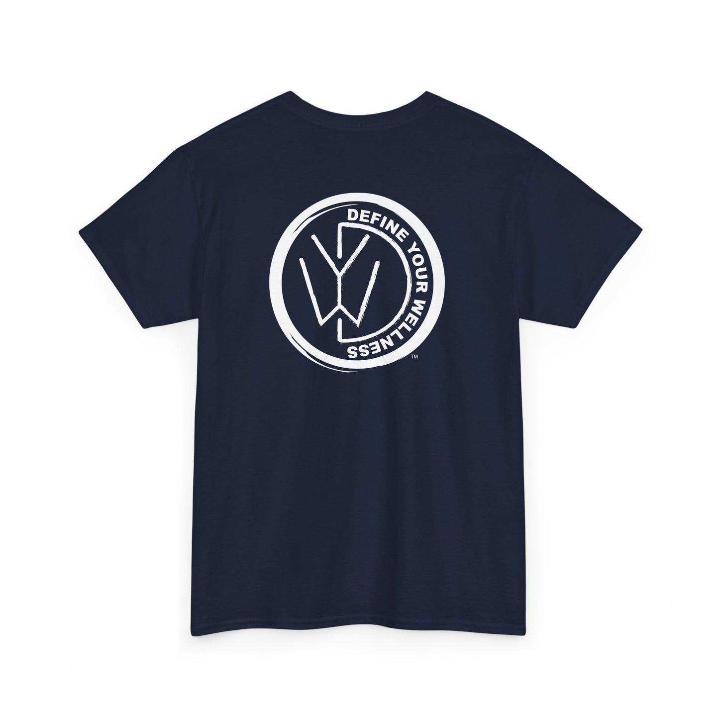 Define Your Wellness - Unisex Heavy Cotton Tee - 13 colors, front & back