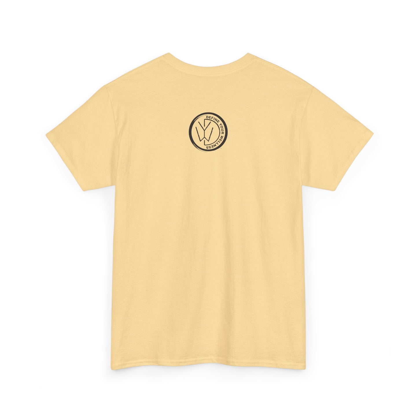 Sunshine - Define Your Wellness - Unisex Heavy Cotton Tee - 7 colors - front and back