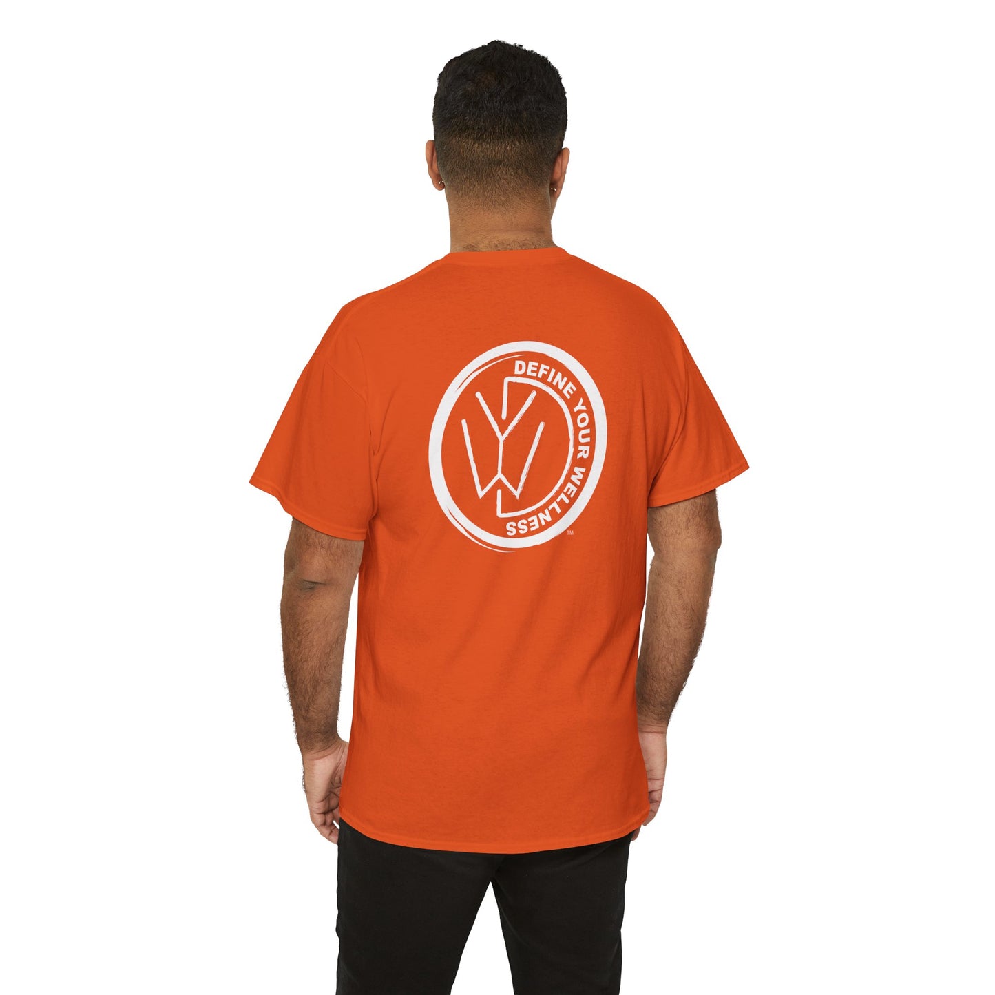 Define Your Wellness - Unisex Heavy Cotton Tee - 13 colors, front & back