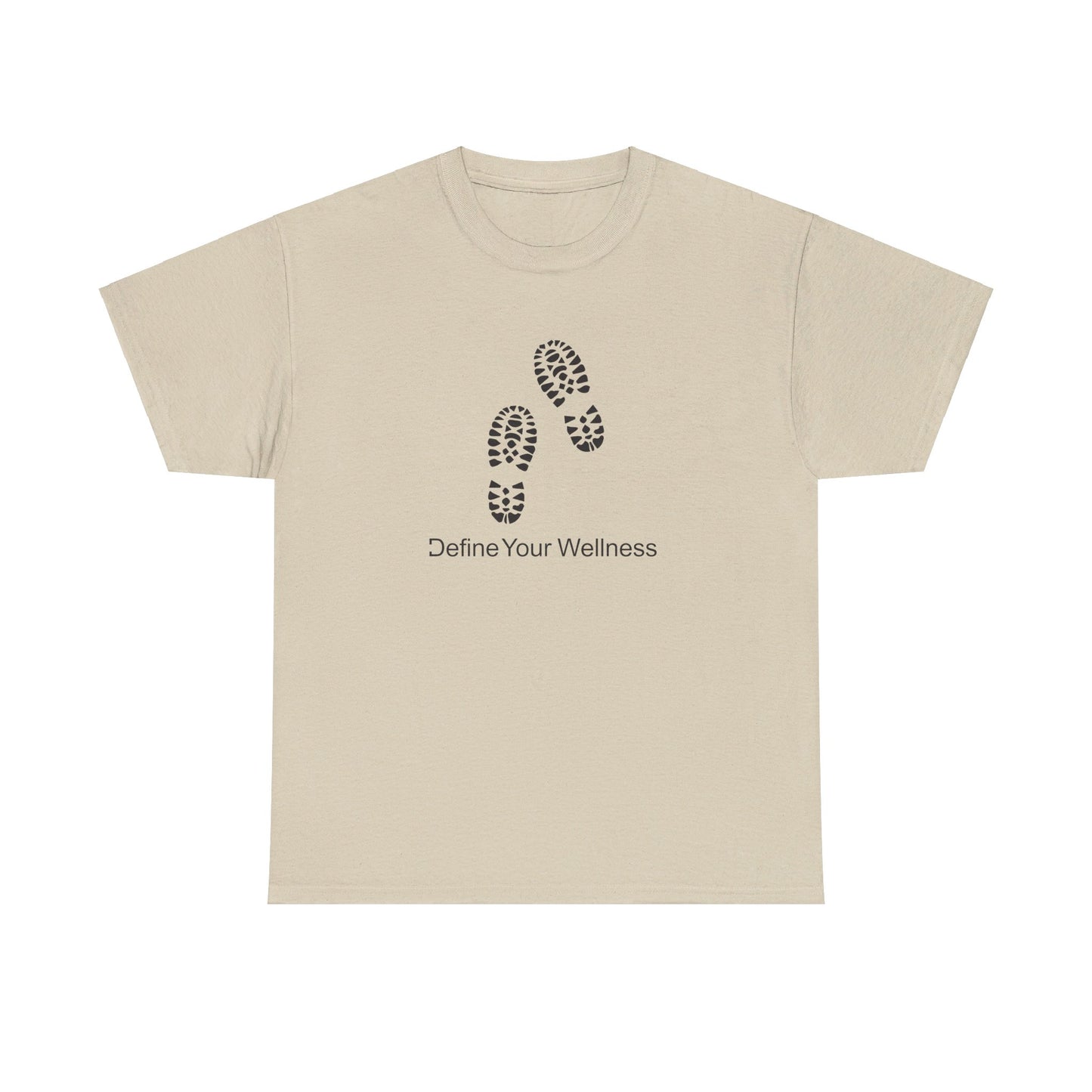 Hike - Define Your Wellness - Unisex Heavy Cotton Tee - 7 colors - front and back