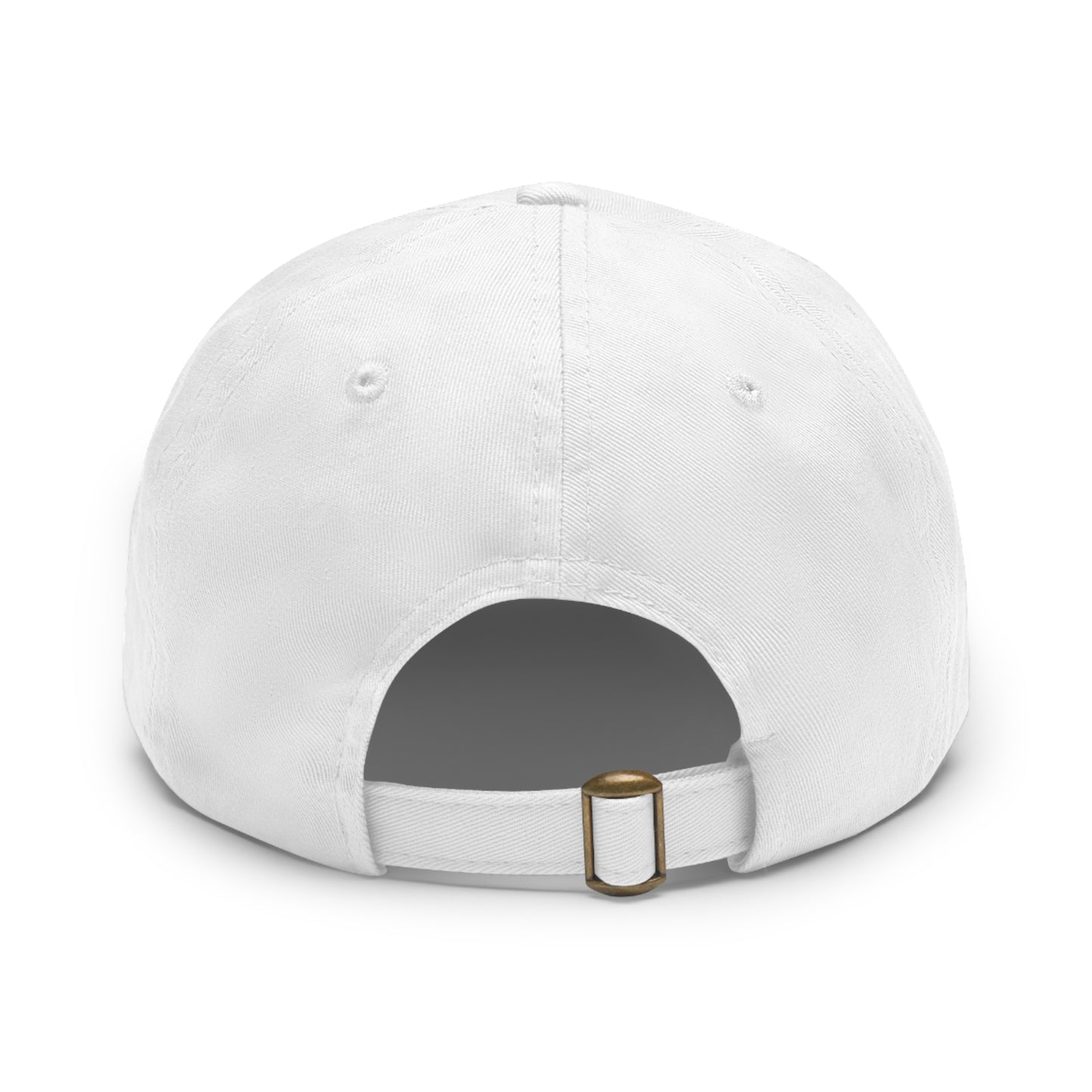 Define Your Wellness - Dad Hat with Leather Patch (Round) - 18 color combinations