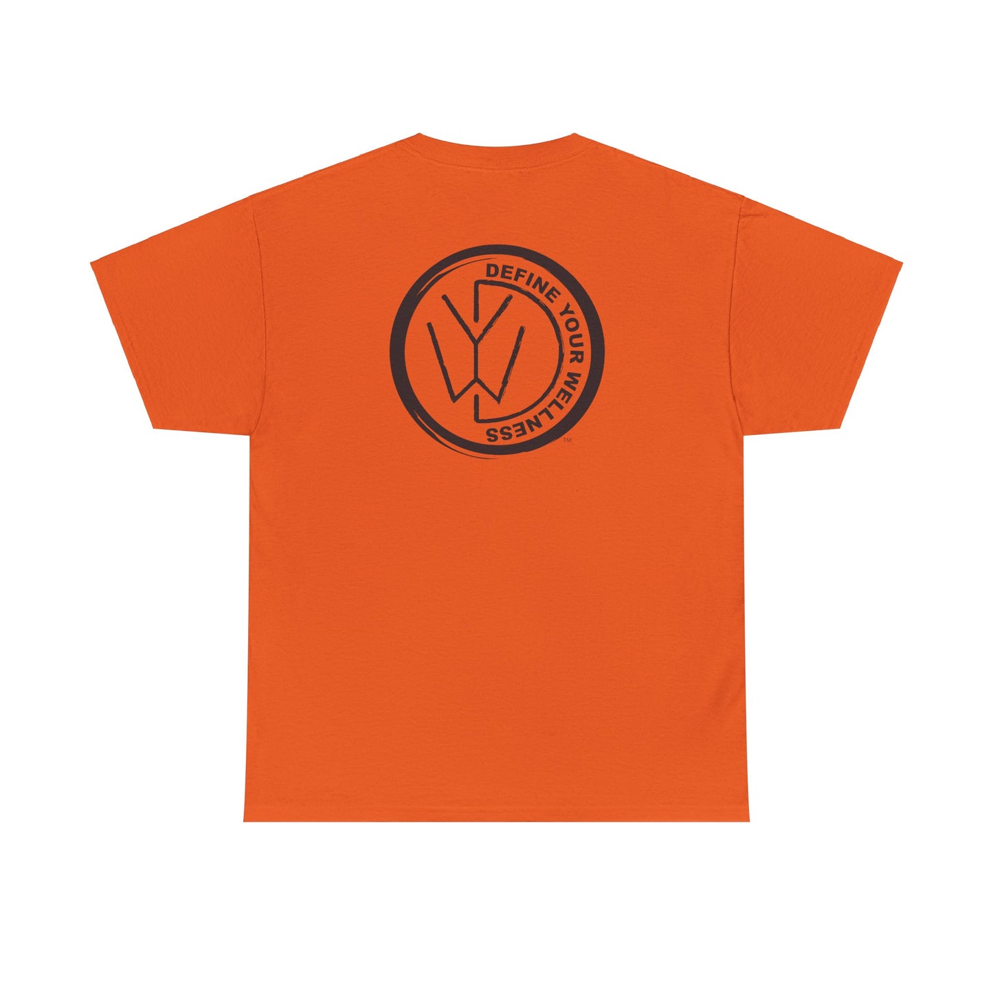 Define Your Wellness - Unisex Heavy Cotton Tee - 13 colors - front & back