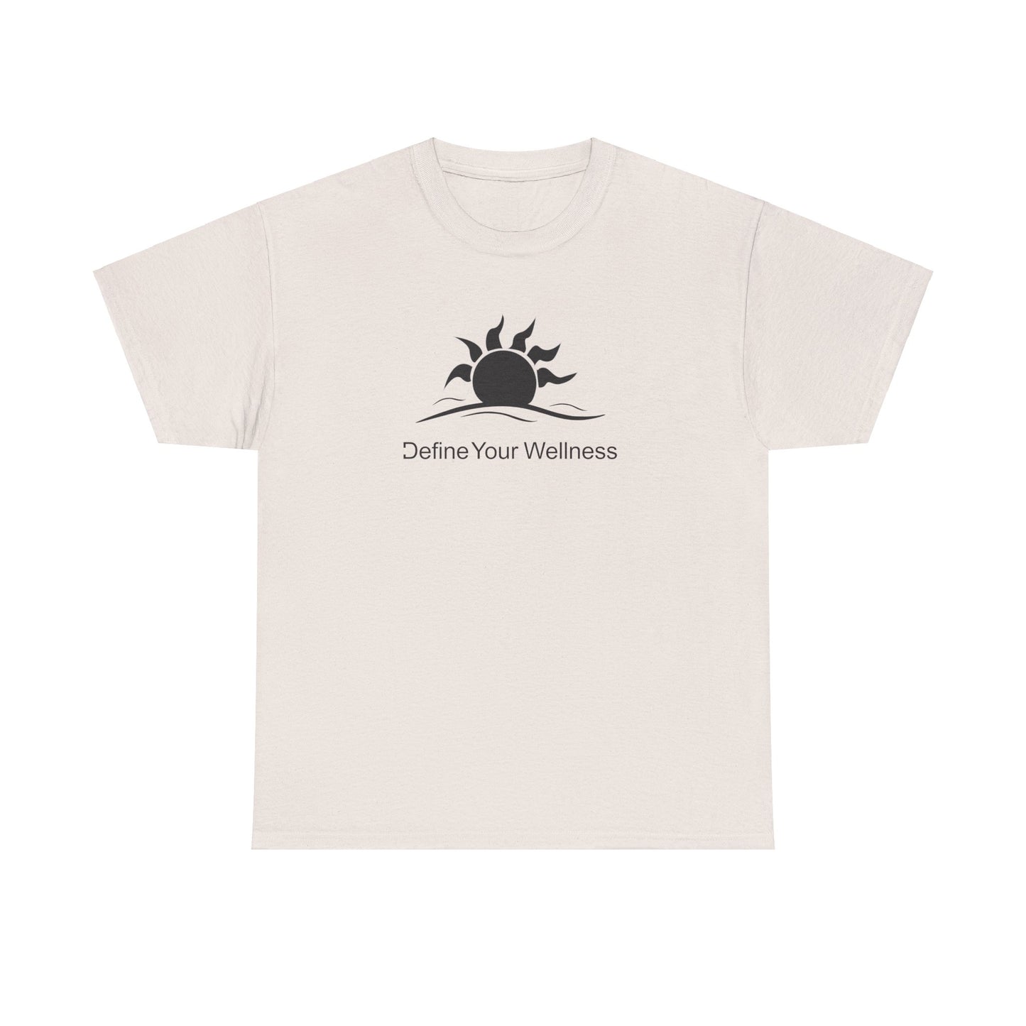 Sunshine - Define Your Wellness - Unisex Heavy Cotton Tee - 7 colors - front and back