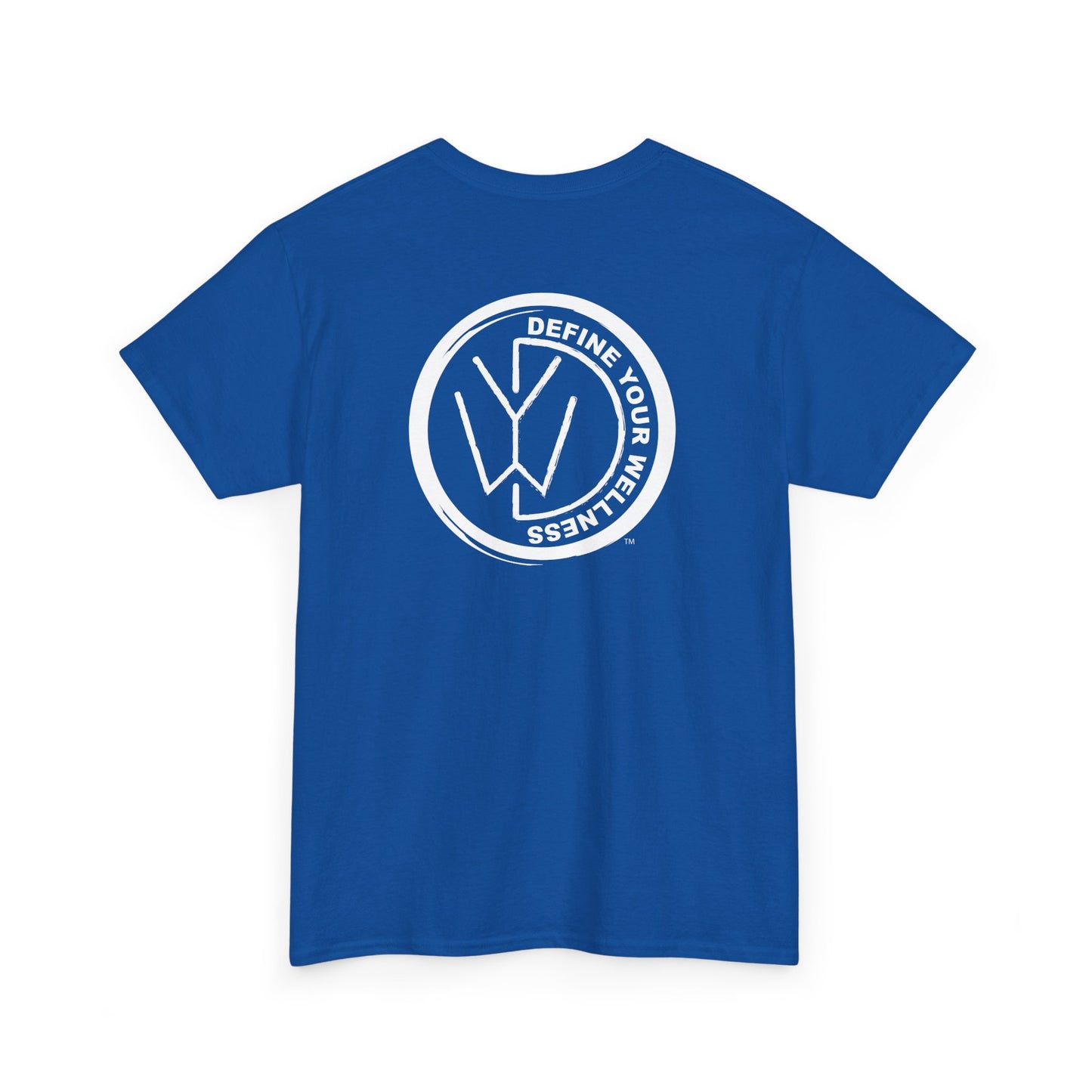Define Your Wellness - Unisex Heavy Cotton Tee - 13 colors, front & back