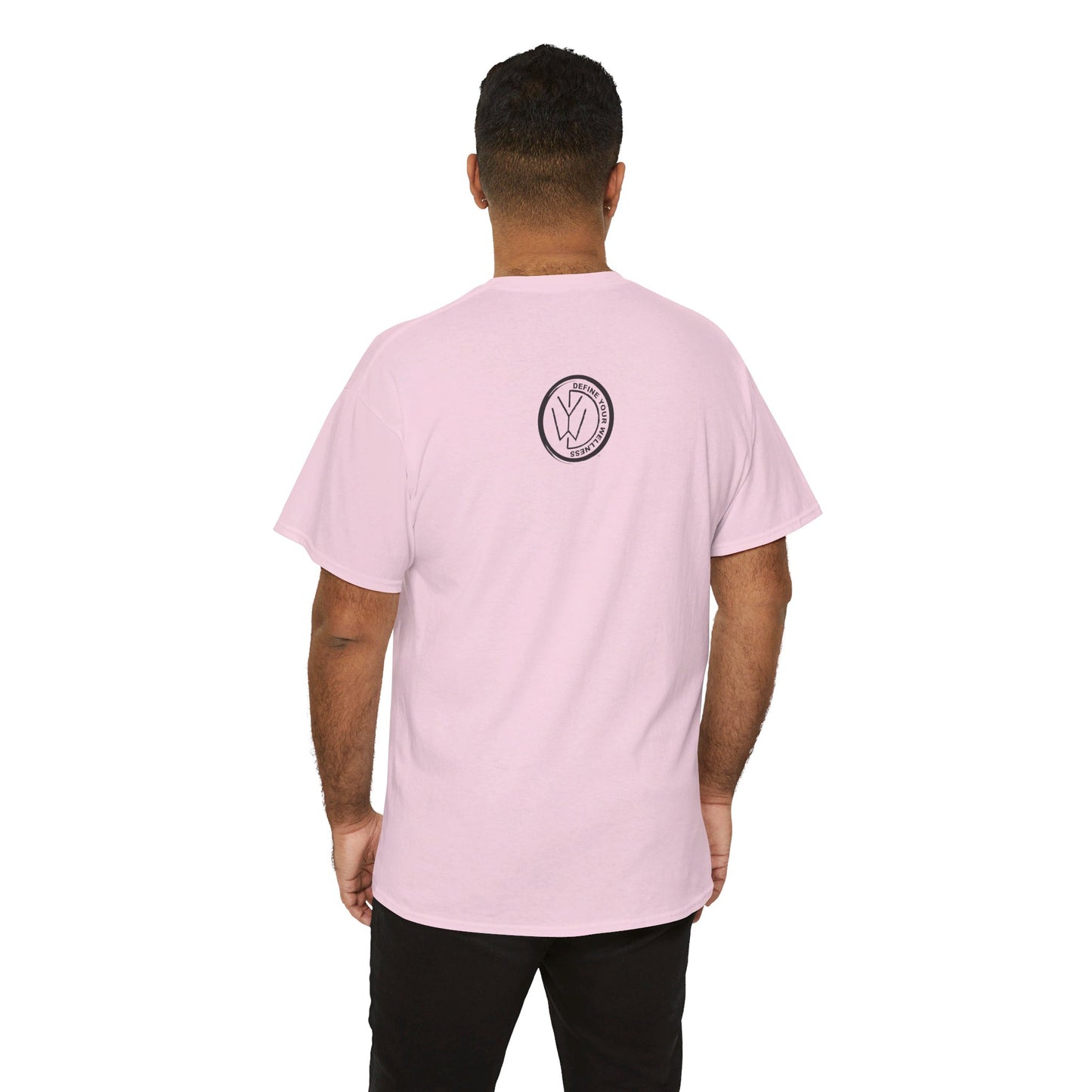 Bike - Define Your Wellness - Unisex Heavy Cotton Tee - 7 colors - front and back