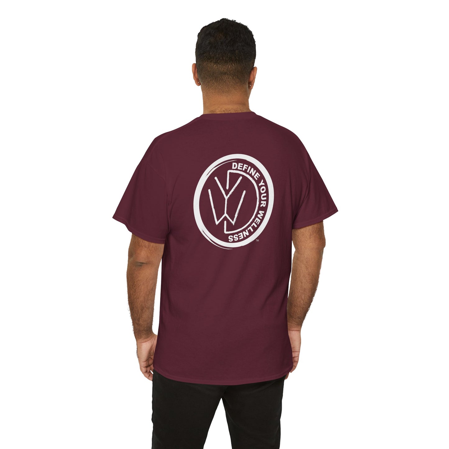 Define Your Wellness - Unisex Heavy Cotton Tee - 13 colors, front & back