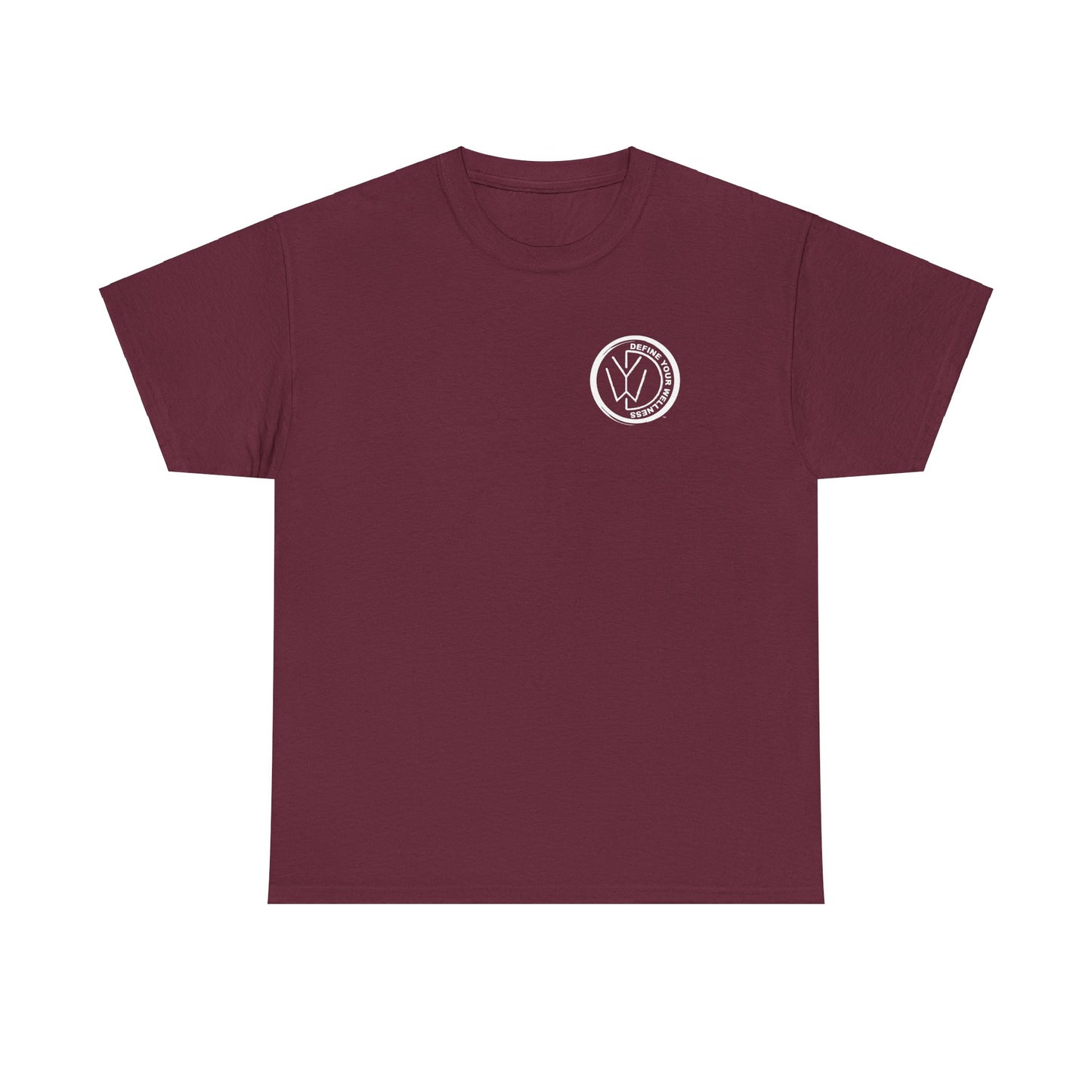Define Your Wellness - Unisex Heavy Cotton Tee - 13 colors, front & back