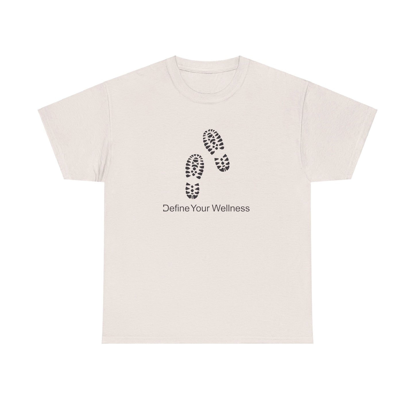 Hike - Define Your Wellness - Unisex Heavy Cotton Tee - 7 colors - front and back