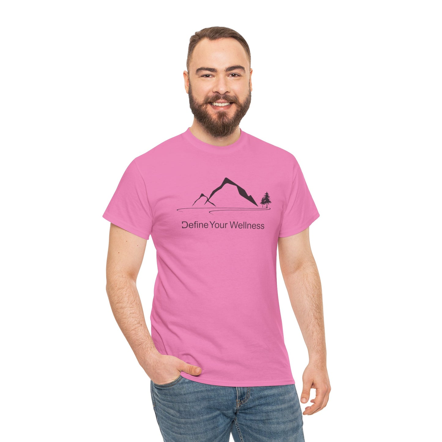 Mountain Life - Define Your Wellness - Unisex Heavy Cotton Tee - 11 colors