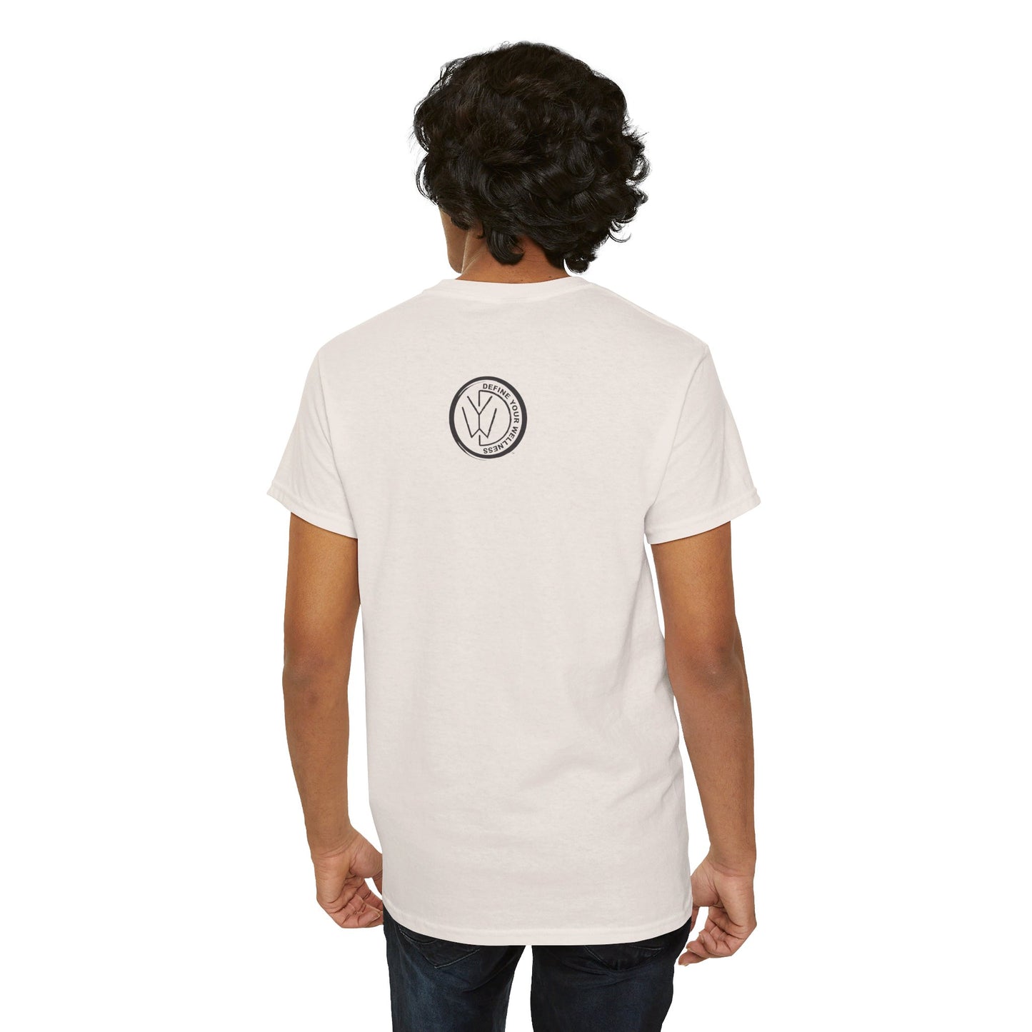 Define Your Wellness - Unisex Heavy Cotton Tee - 11 colors, front & back
