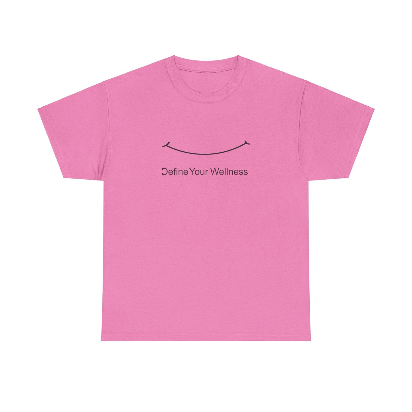 Smile - Define Your Wellness - Unisex Heavy Cotton Tee - 10 colors