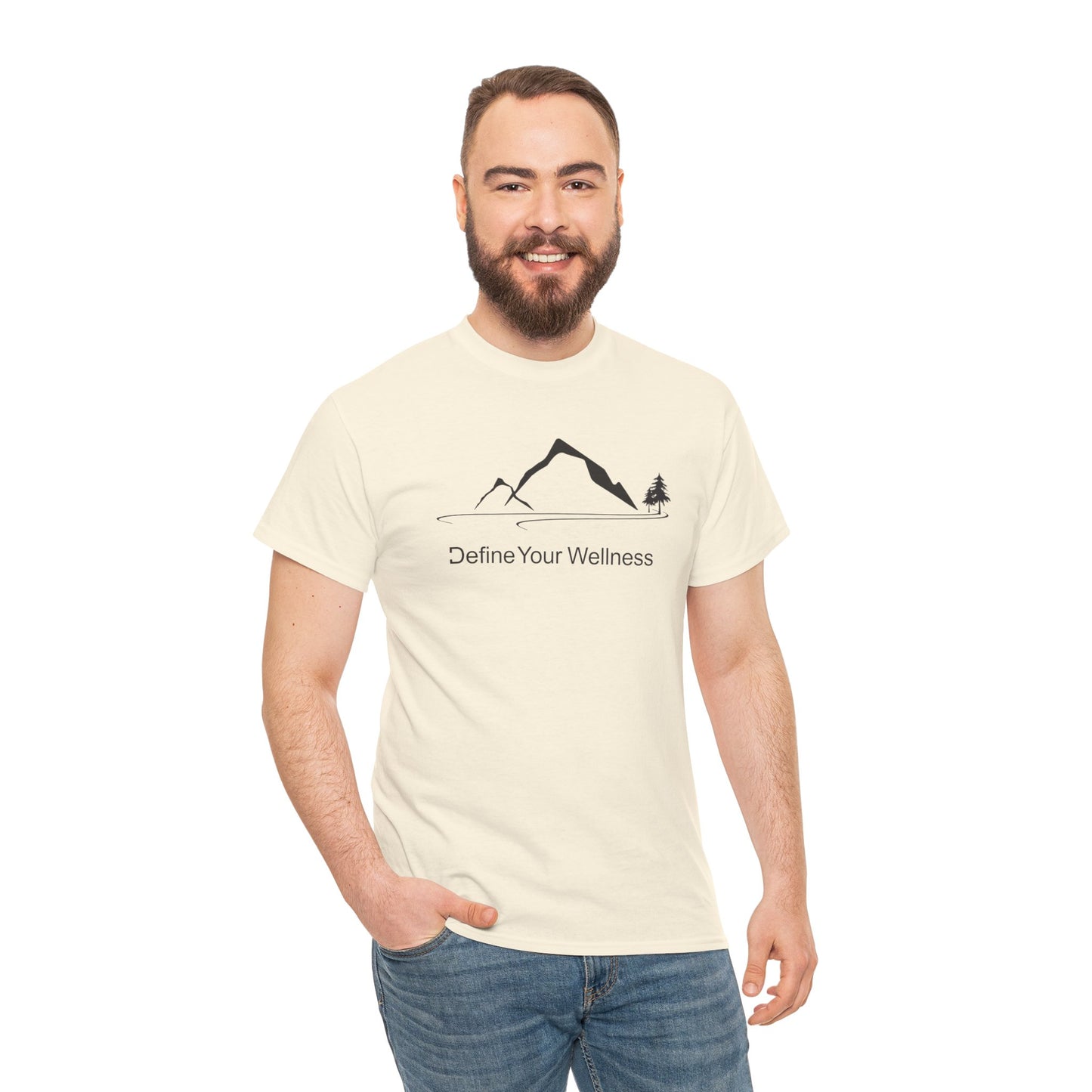 Mountain Life - Define Your Wellness - Unisex Heavy Cotton Tee - 11 colors