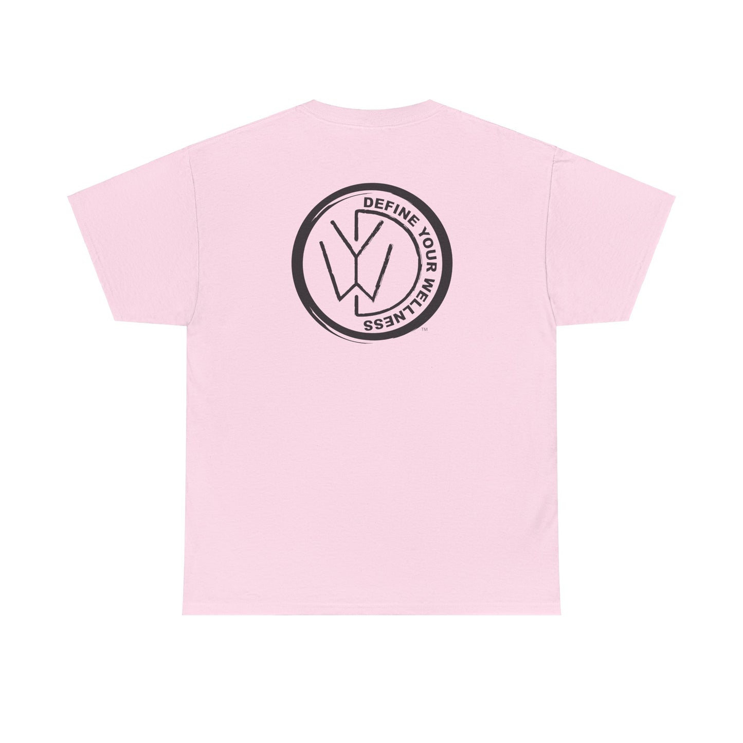 Define Your Wellness - Unisex Heavy Cotton Tee - 13 colors - front & back