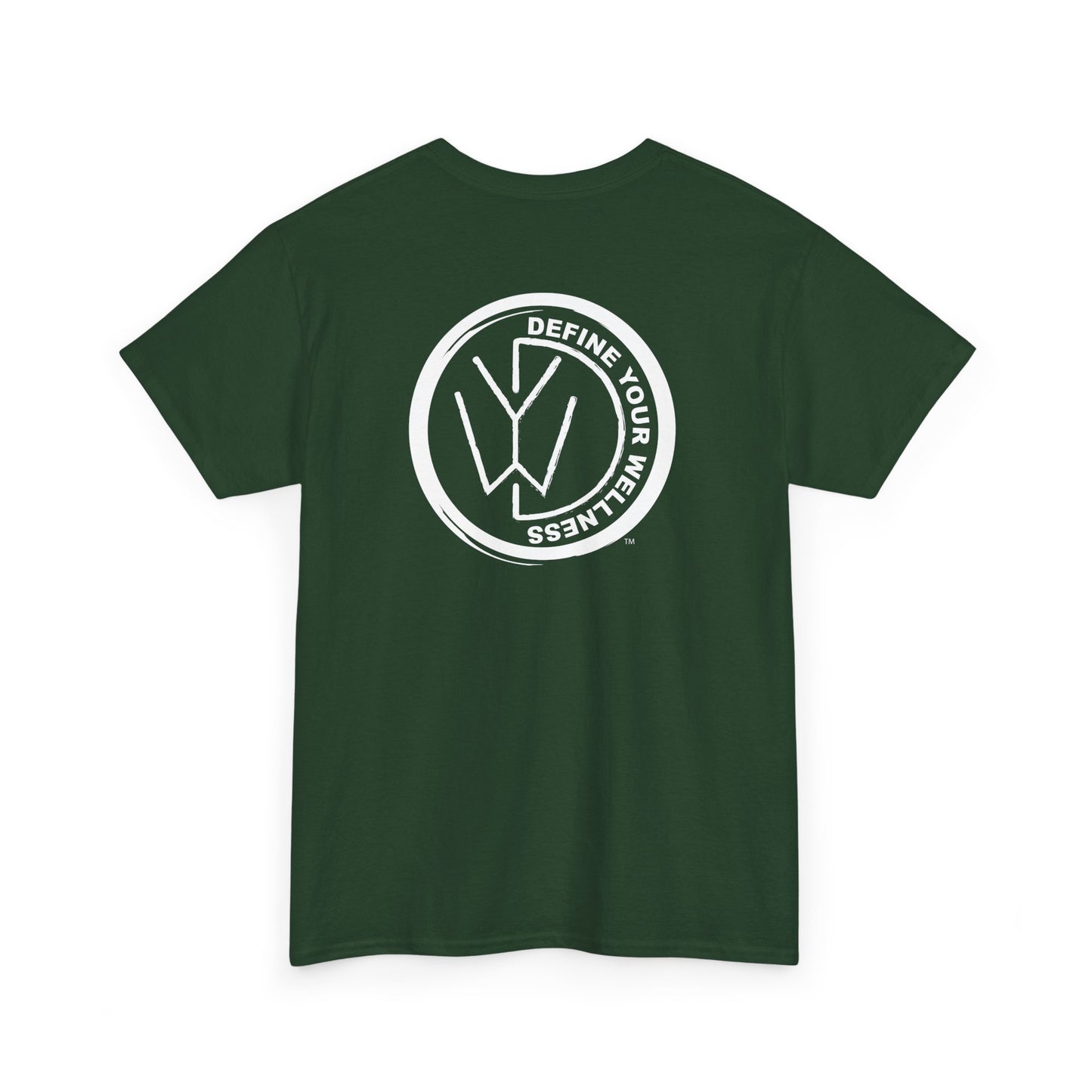 Define Your Wellness - Unisex Heavy Cotton Tee - 13 colors, front & back