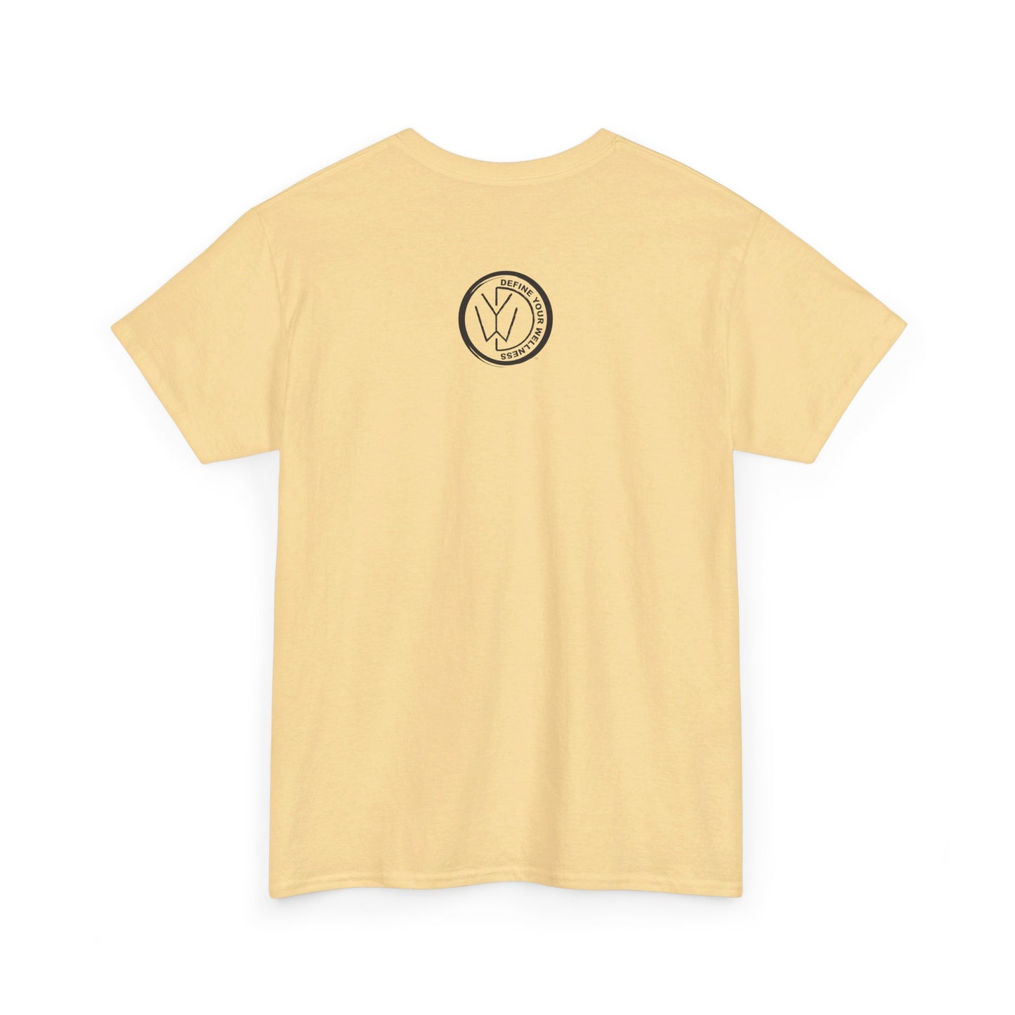 Define Your Wellness - Unisex Heavy Cotton Tee - 11 colors, front & back