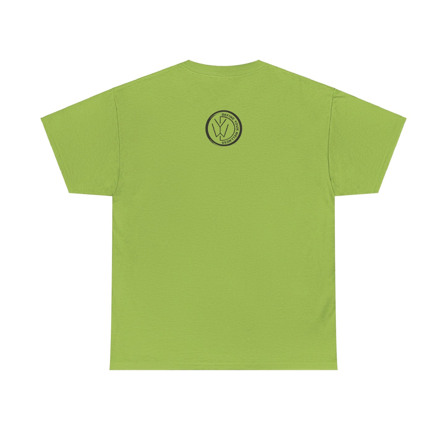 Bike - Define Your Wellness - Unisex Heavy Cotton Tee - 7 colors - front and back
