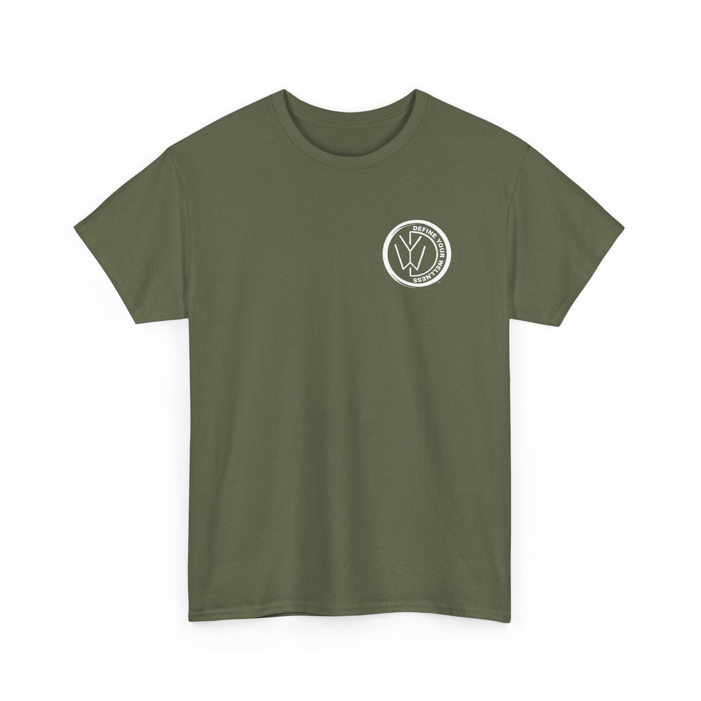 Define Your Wellness - Unisex Heavy Cotton Tee - 13 colors, front & back