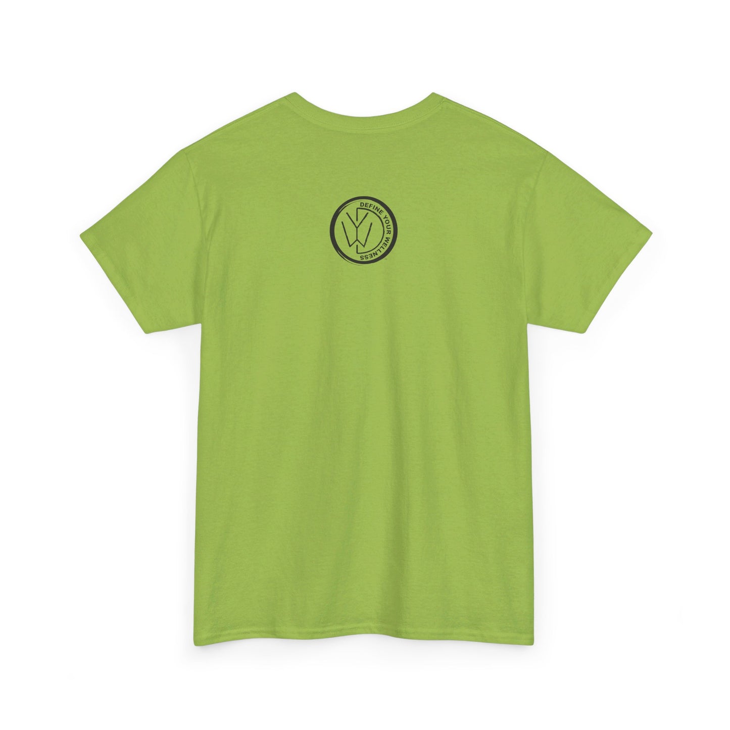 Bike - Define Your Wellness - Unisex Heavy Cotton Tee - 7 colors - front and back