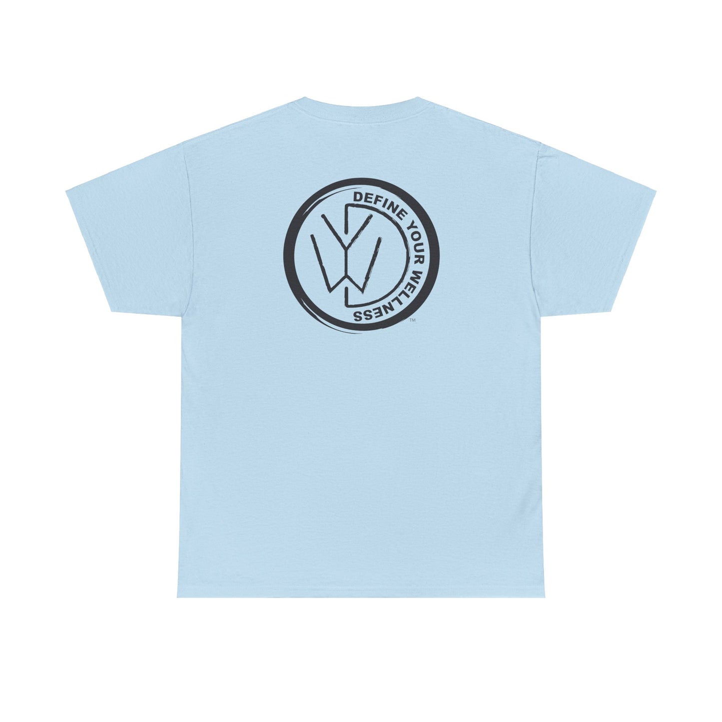 Define Your Wellness - Unisex Heavy Cotton Tee - 13 colors - front & back
