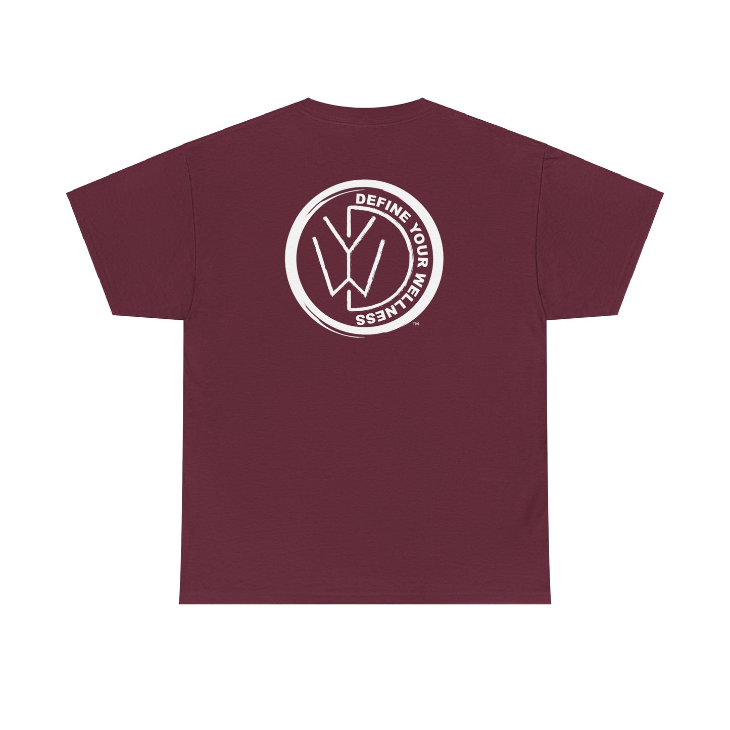 Define Your Wellness - Unisex Heavy Cotton Tee - 13 colors, front & back