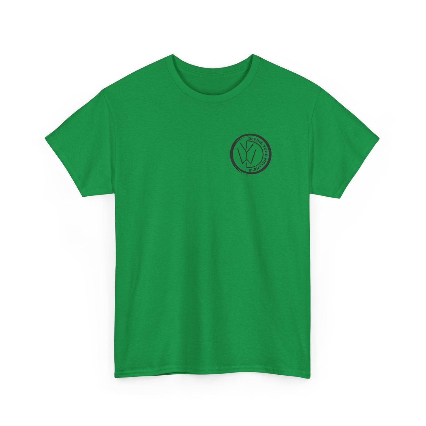Define Your Wellness - Unisex Heavy Cotton Tee - 13 colors - front & back