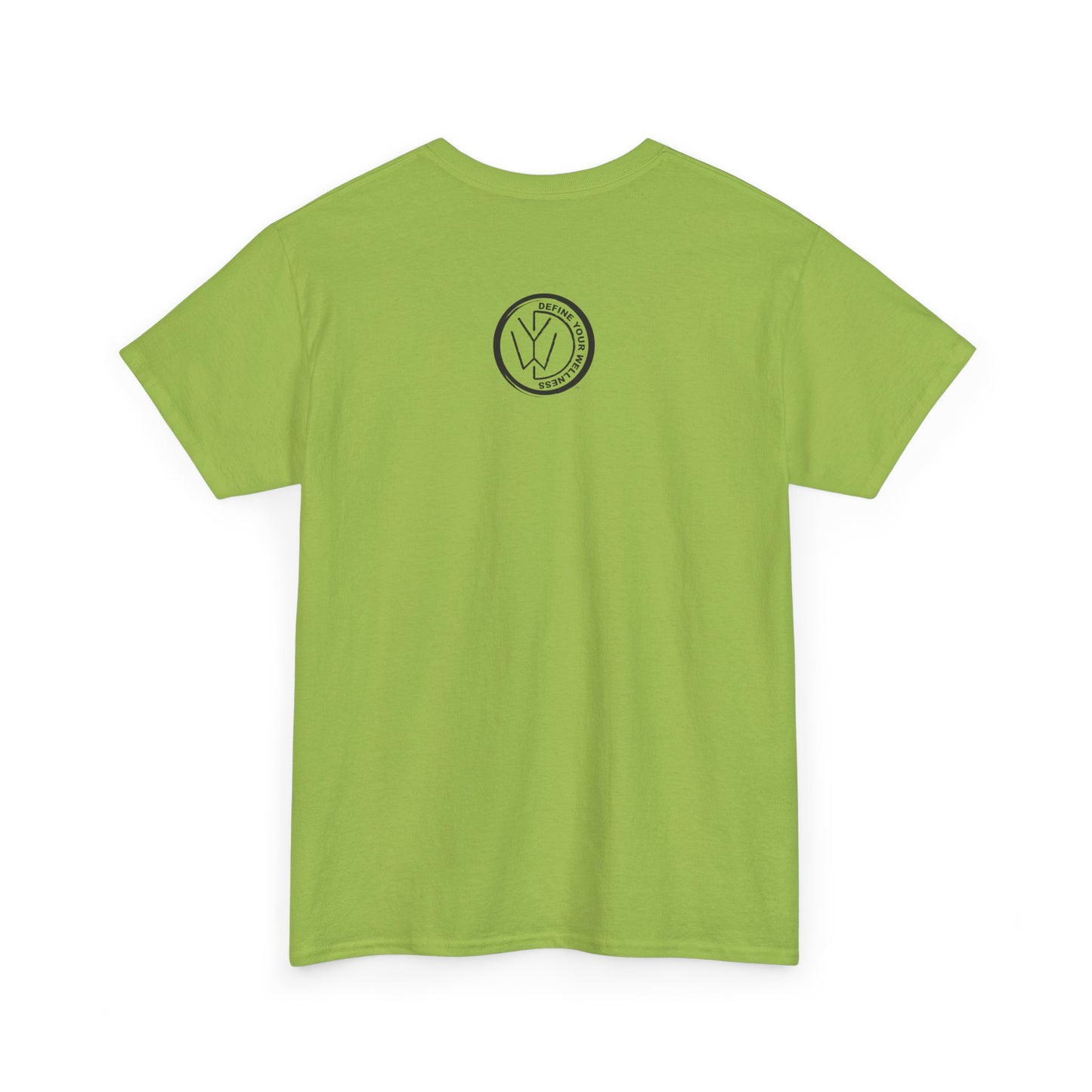 Sunshine - Define Your Wellness - Unisex Heavy Cotton Tee - 7 colors - front and back