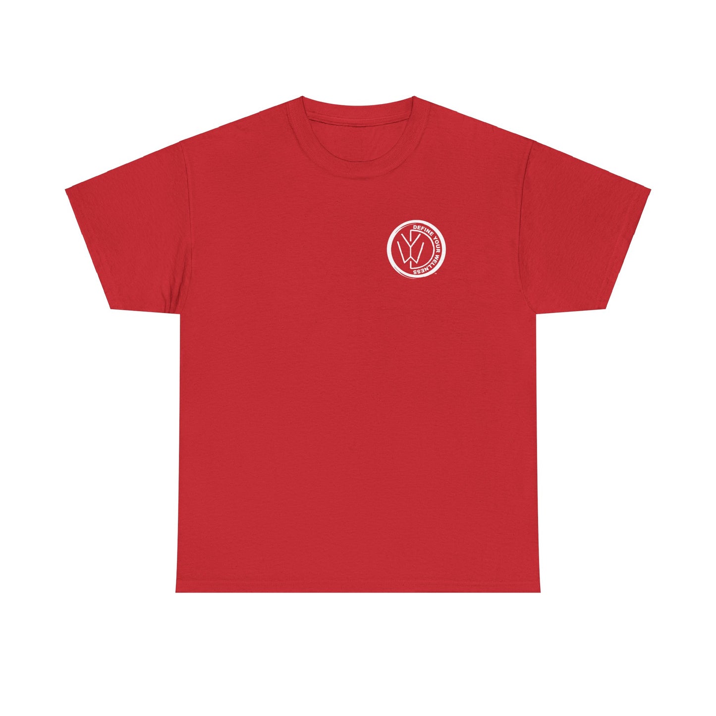 Define Your Wellness - Unisex Heavy Cotton Tee - 13 colors, front & back