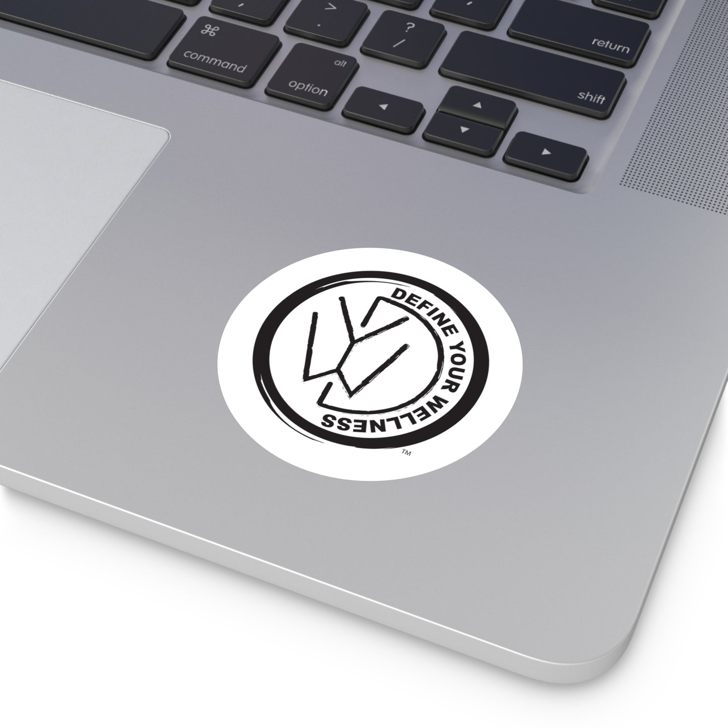 Define Your Wellness - Round Stickers, Indoor\Outdoor