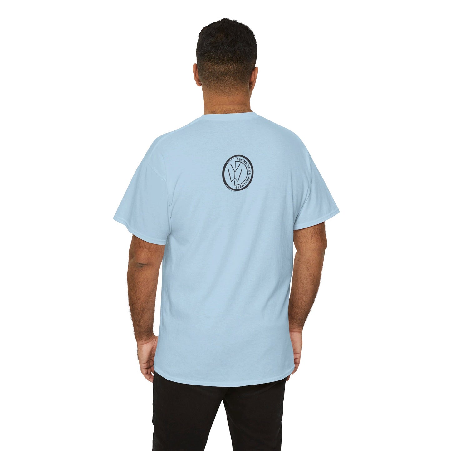 Bike - Define Your Wellness - Unisex Heavy Cotton Tee - 7 colors - front and back