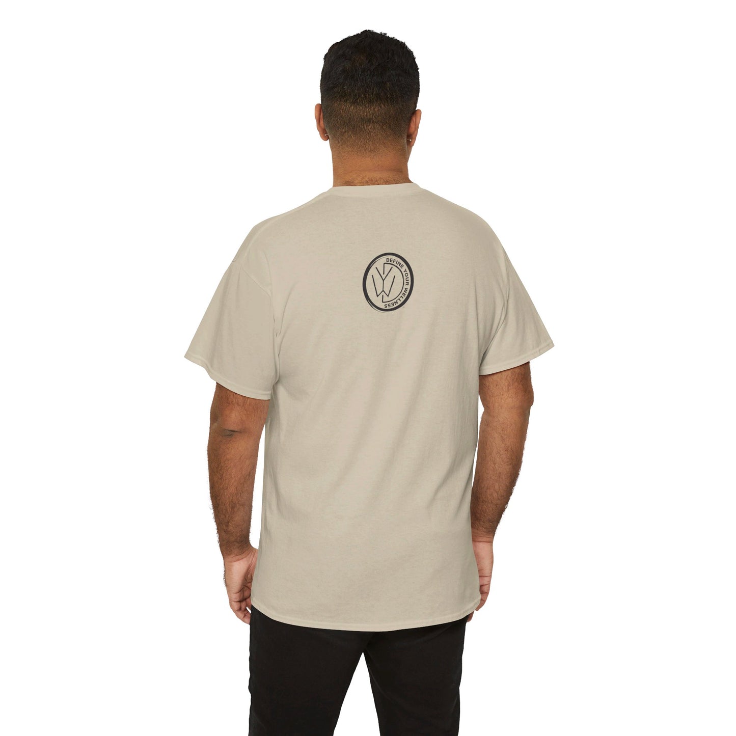Bike - Define Your Wellness - Unisex Heavy Cotton Tee - 7 colors - front and back