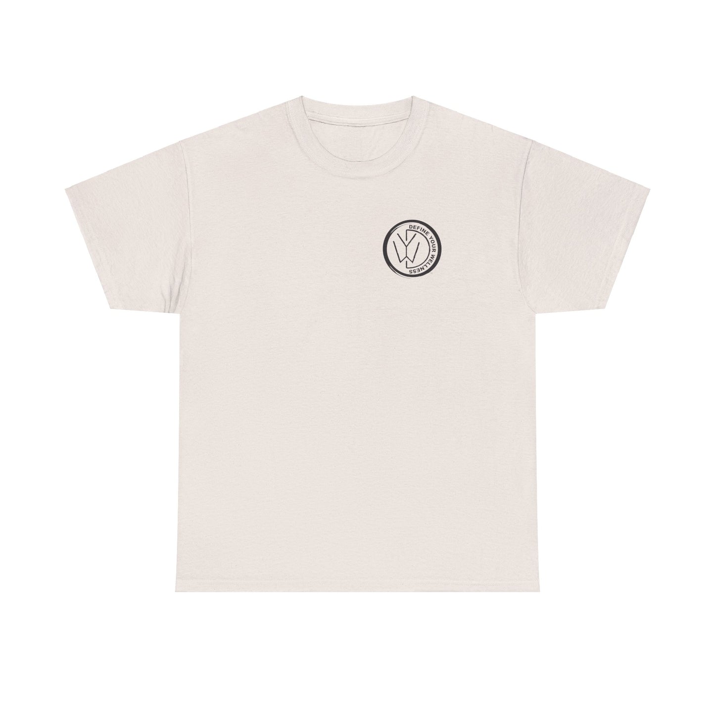 Define Your Wellness - Unisex Heavy Cotton Tee - 13 colors - front & back