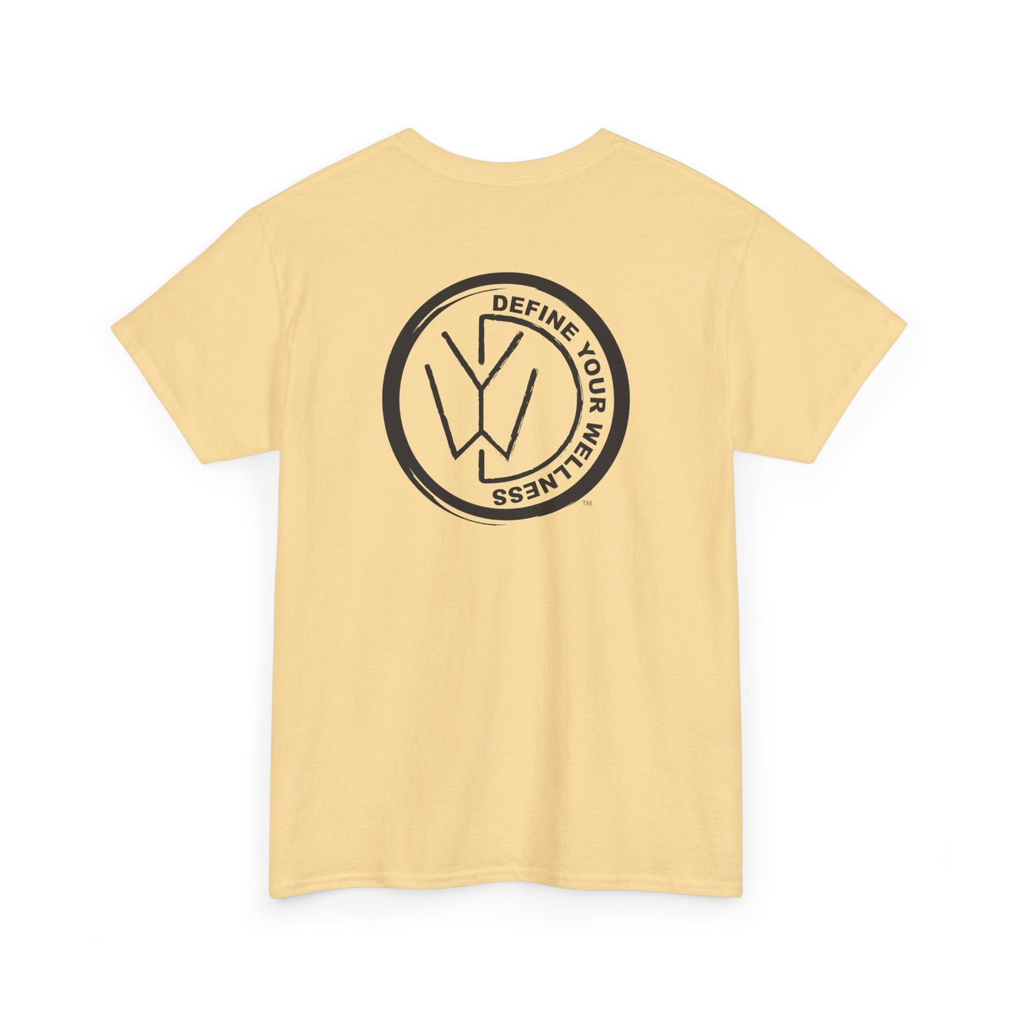 Define Your Wellness - Unisex Heavy Cotton Tee - 13 colors - front & back